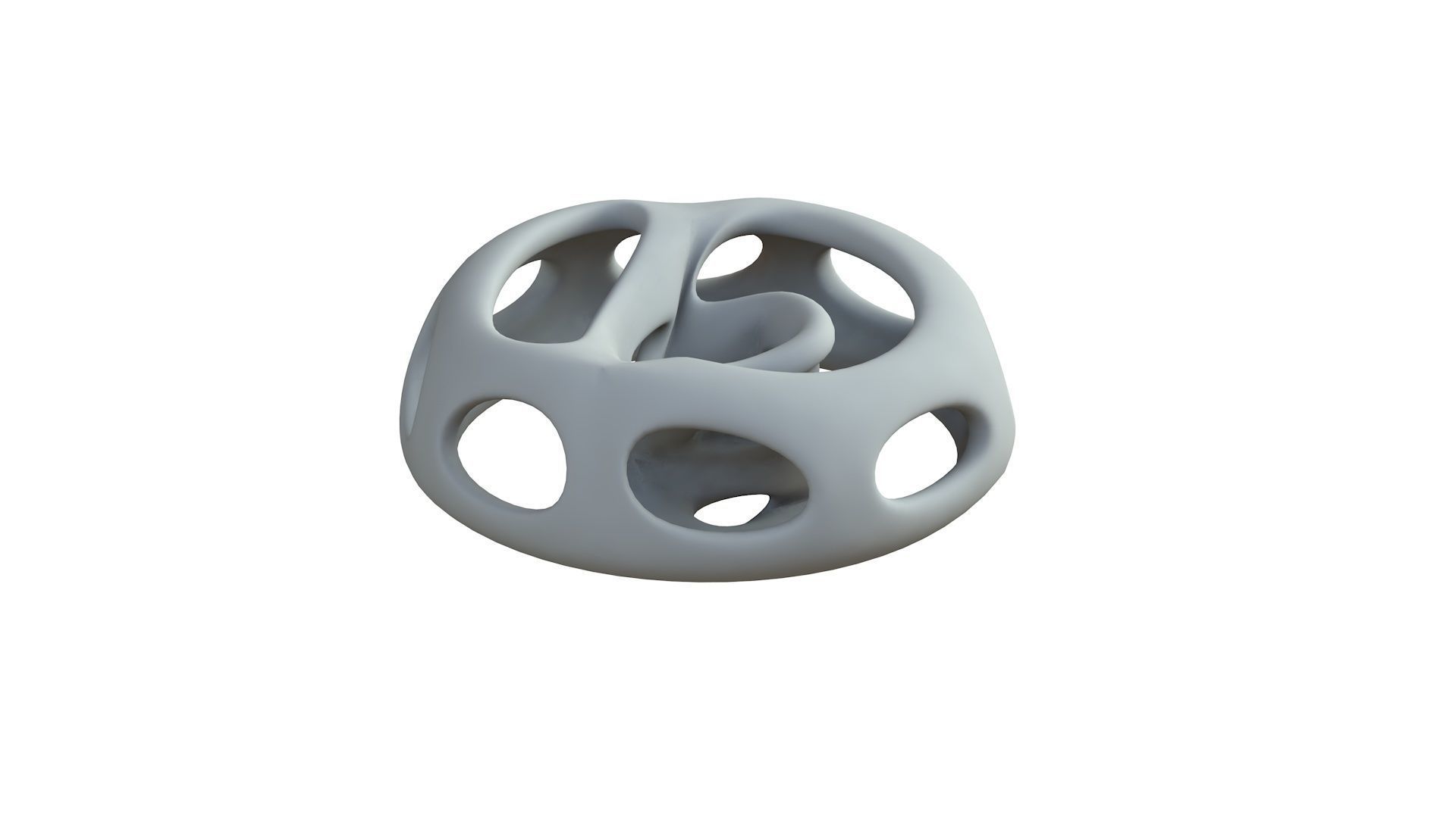 SciFi Cube Object No 66238 Low Poly Shape Low-poly 3D model_7