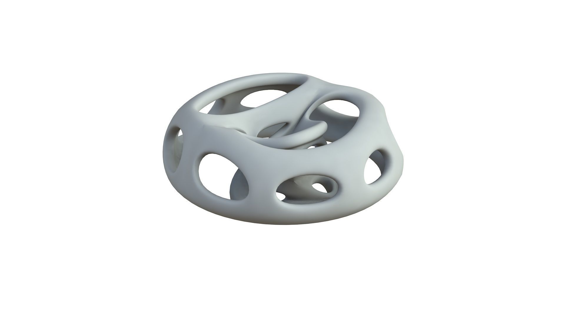 SciFi Cube Object No 66238 Low Poly Shape Low-poly 3D model_5