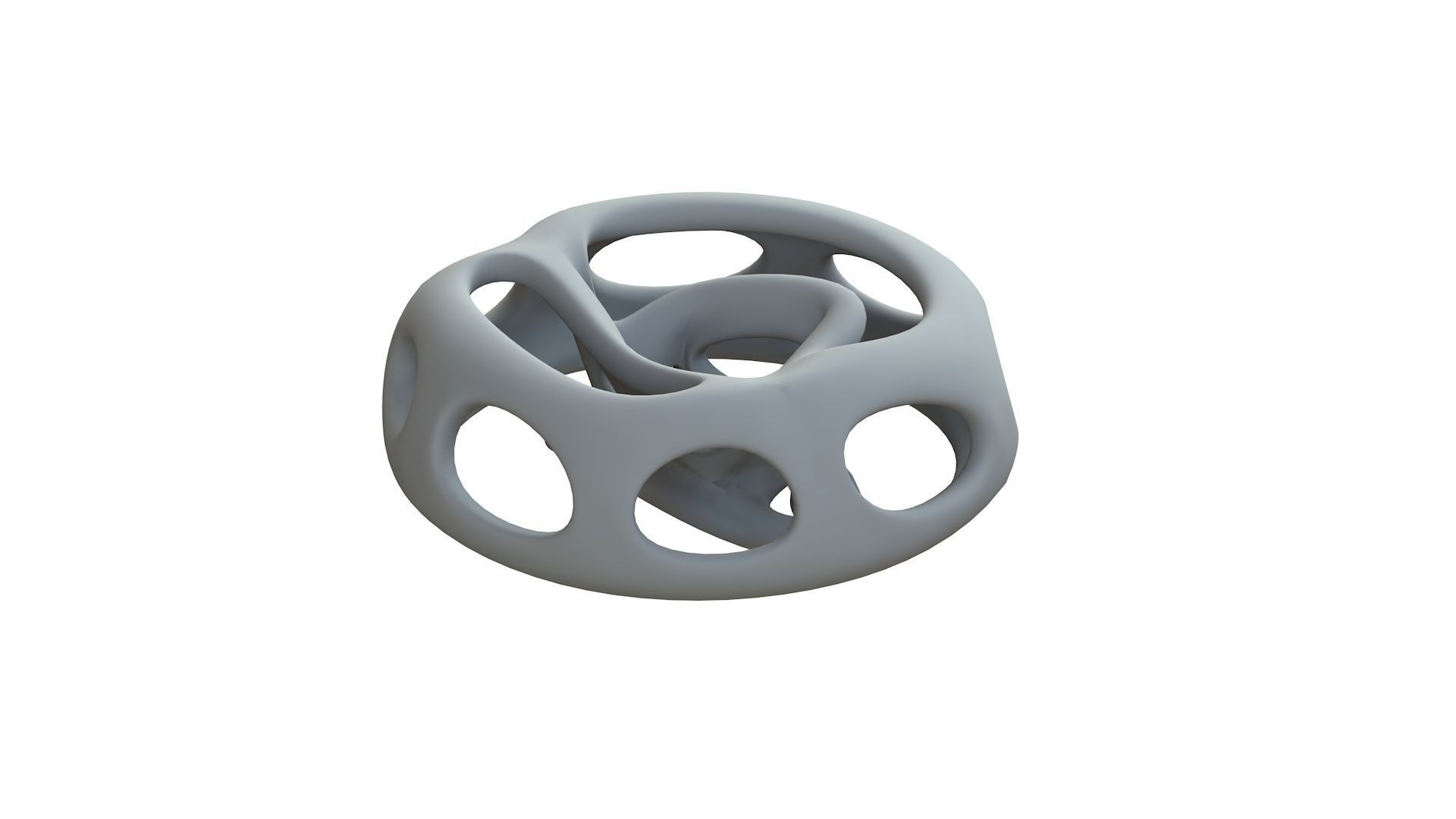 SciFi Cube Object No 66238 Low Poly Shape Low-poly 3D model_10