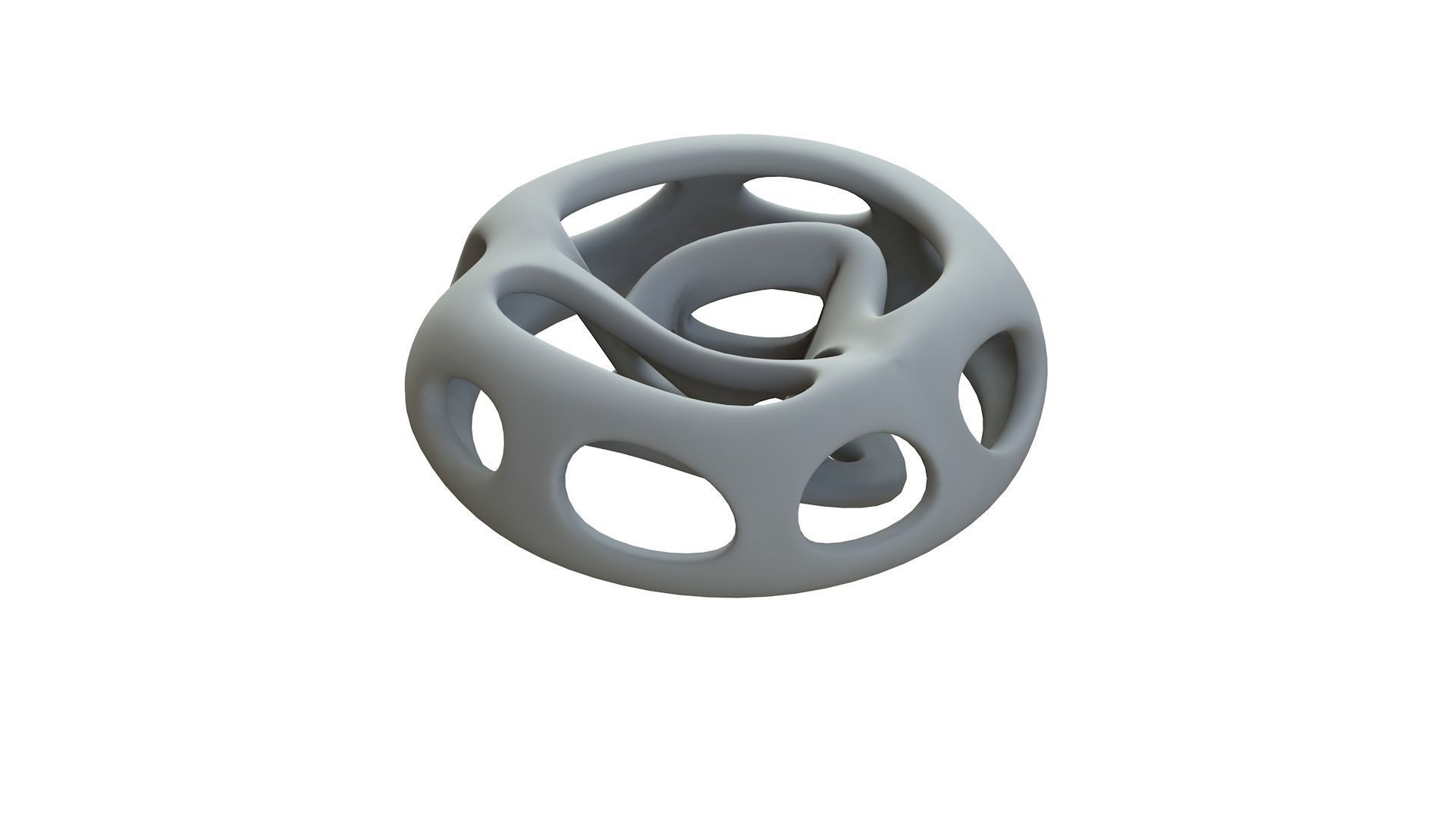 SciFi Cube Object No 66238 Low Poly Shape Low-poly 3D model_13