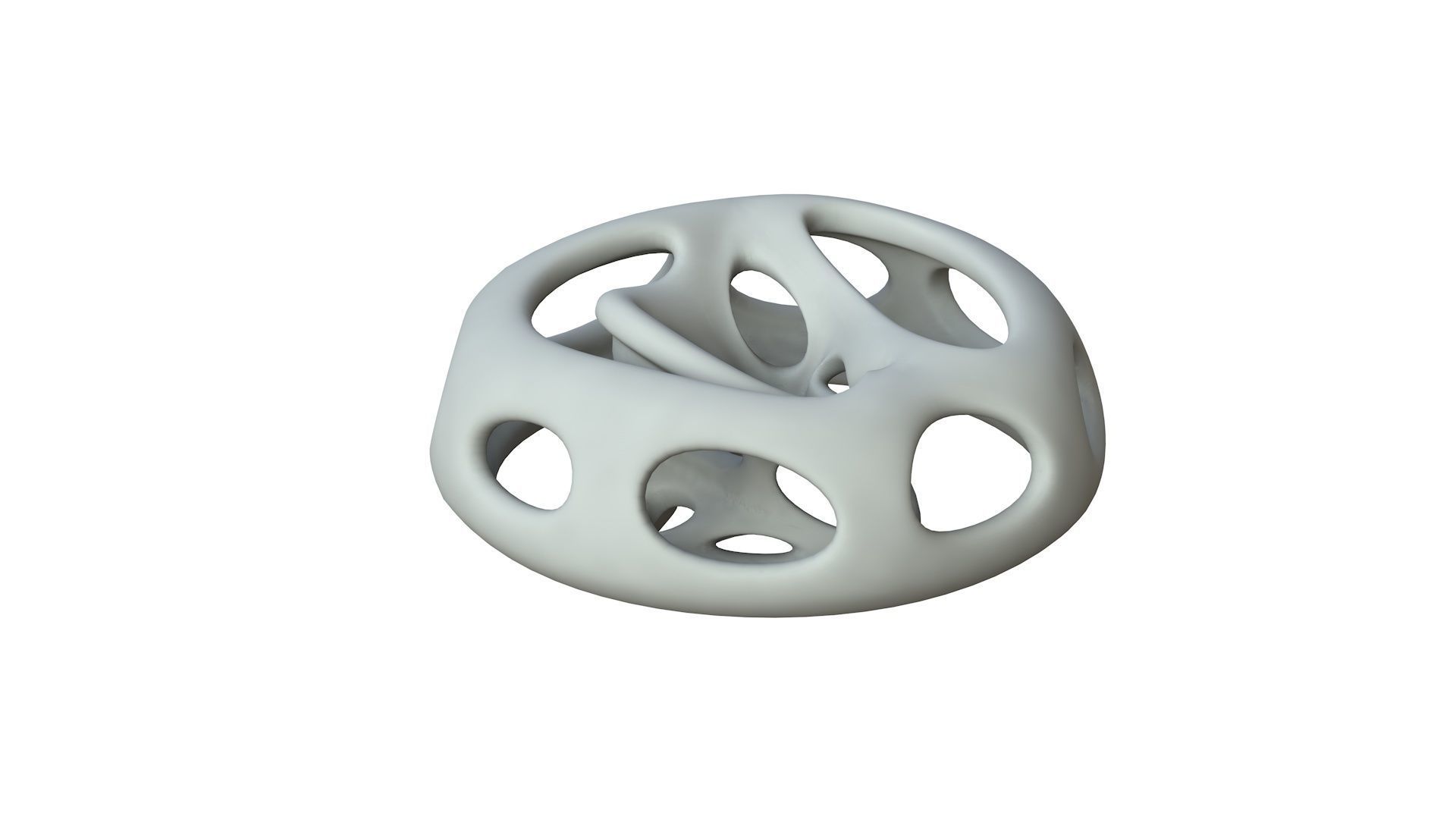 SciFi Cube Object No 66238 Low Poly Shape Low-poly 3D model_1