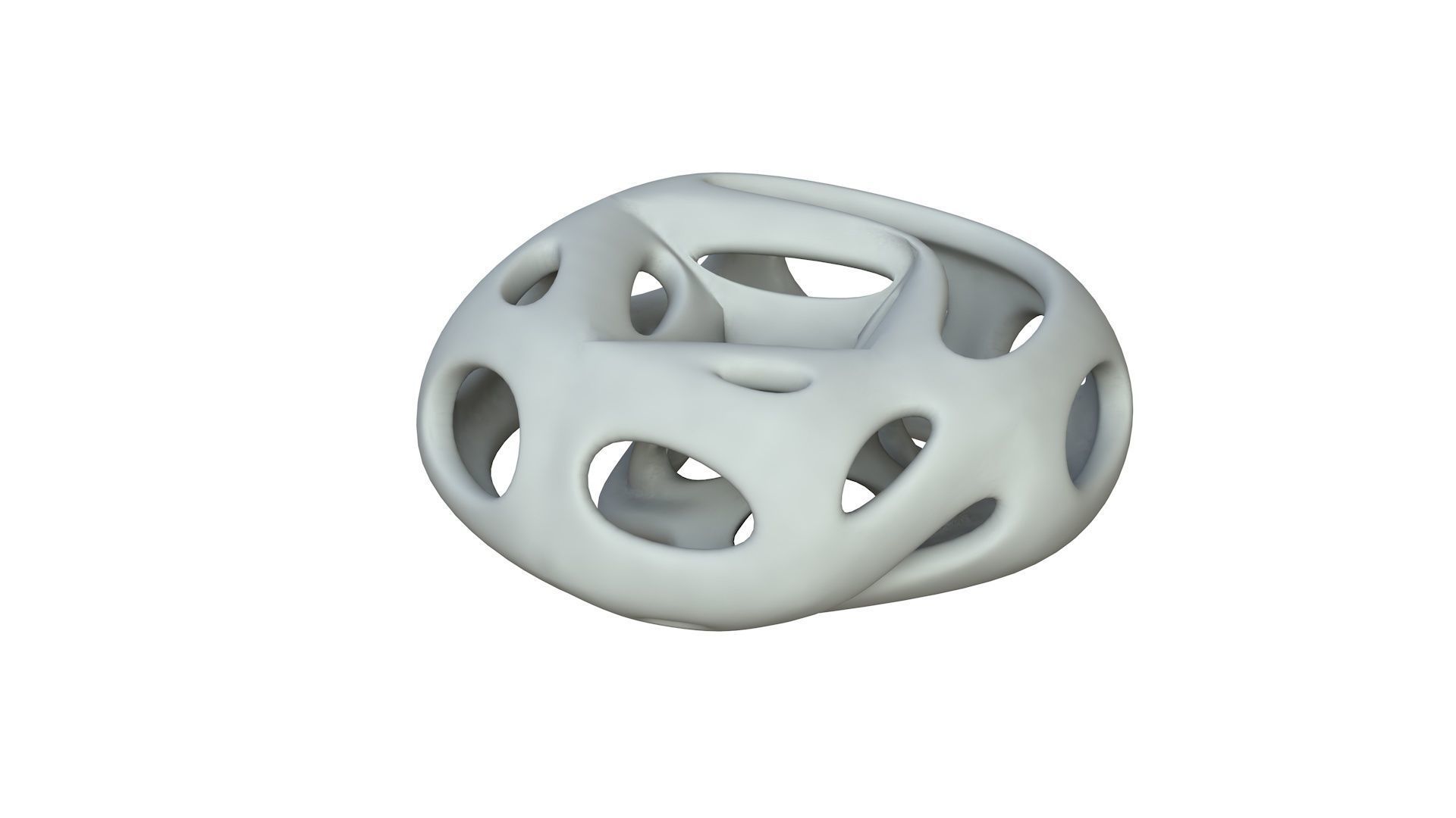 SciFi Cube Object No 66212 Low Poly Shape Low-poly 3D model_2