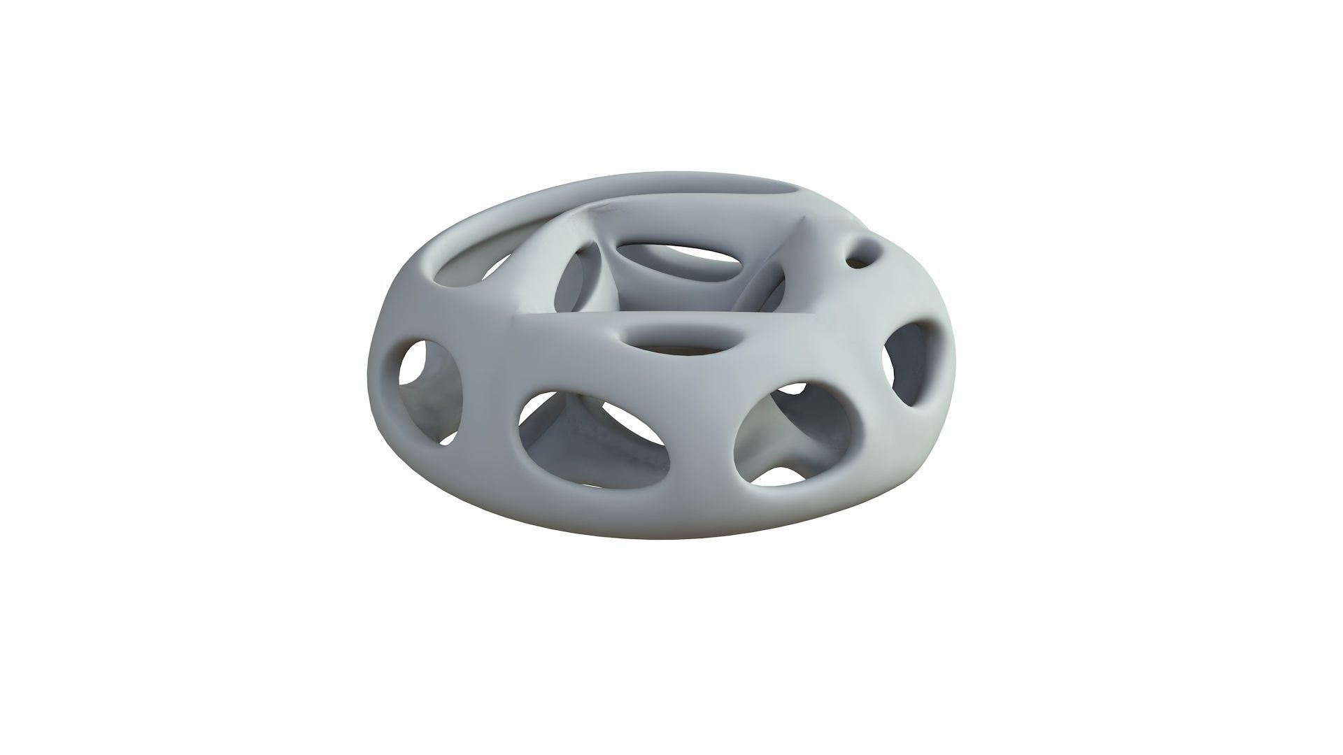 SciFi Cube Object No 66212 Low Poly Shape Low-poly 3D model_6