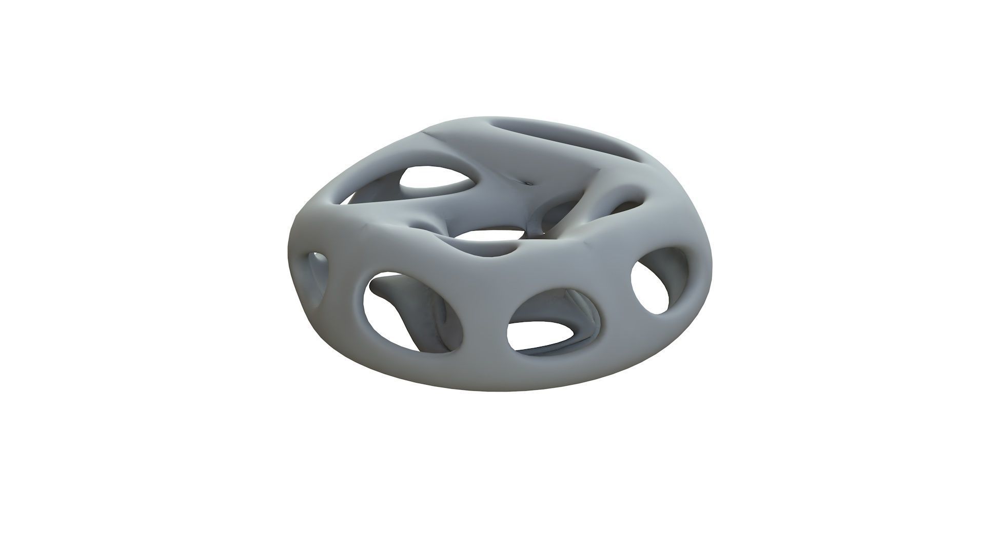 SciFi Cube Object No 66124 Low Poly Shape Low-poly 3D model_11