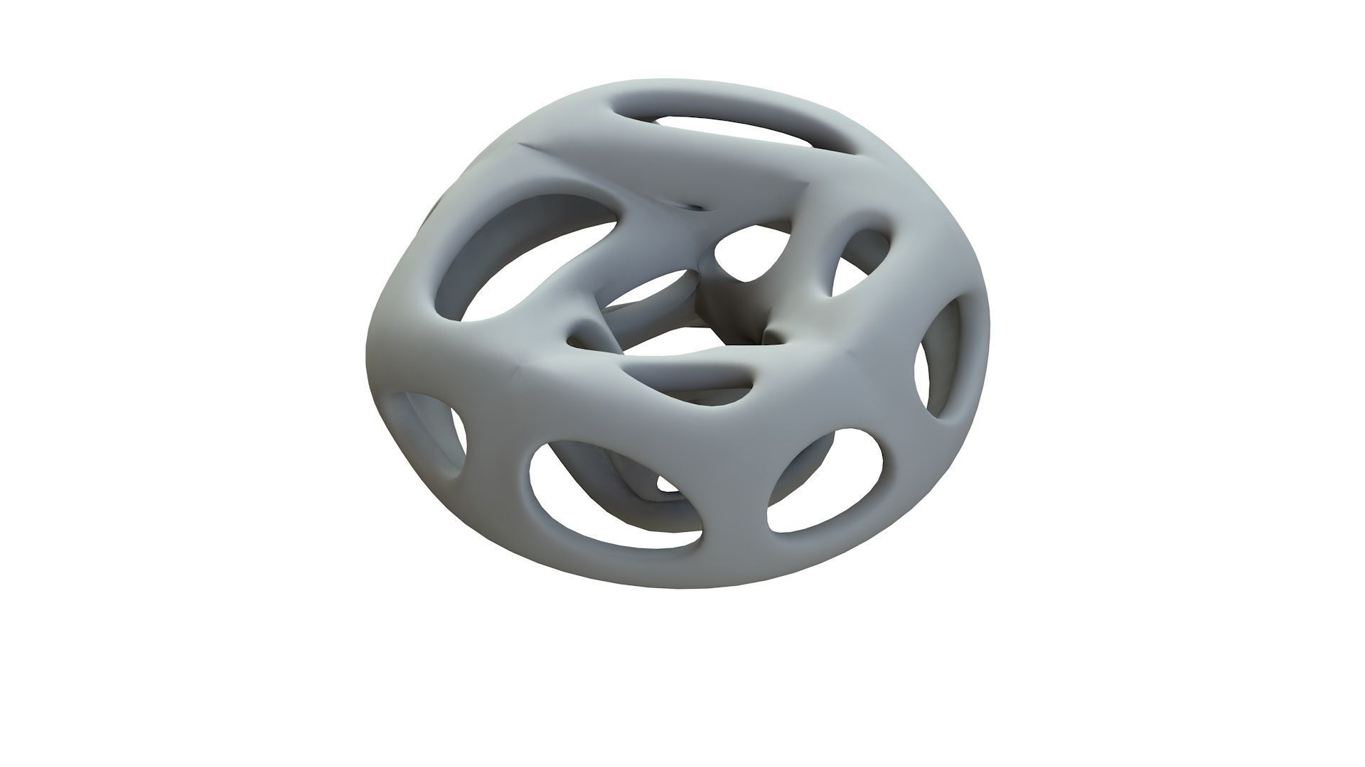 SciFi Cube Object No 66124 Low Poly Shape Low-poly 3D model_14