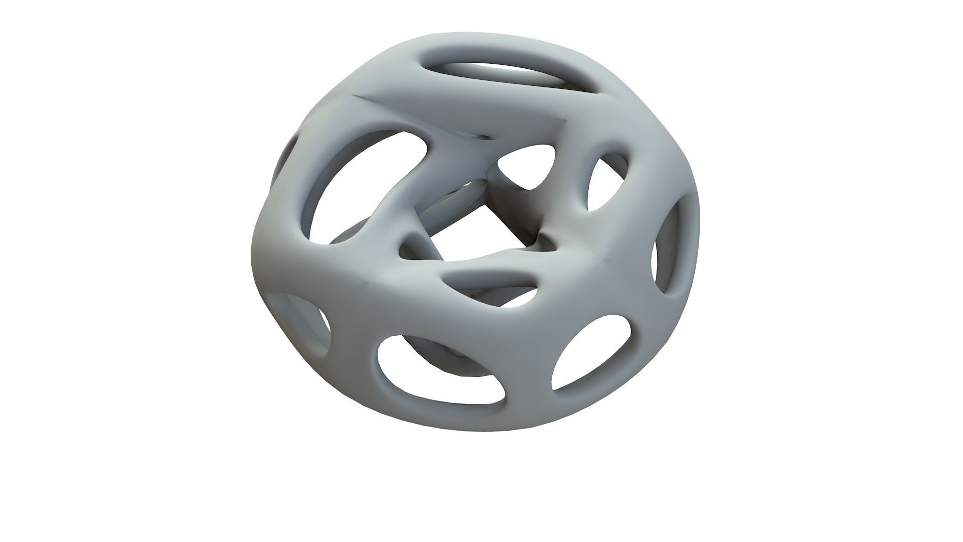 SciFi Cube Object No 66124 Low Poly Shape Low-poly 3D model_15