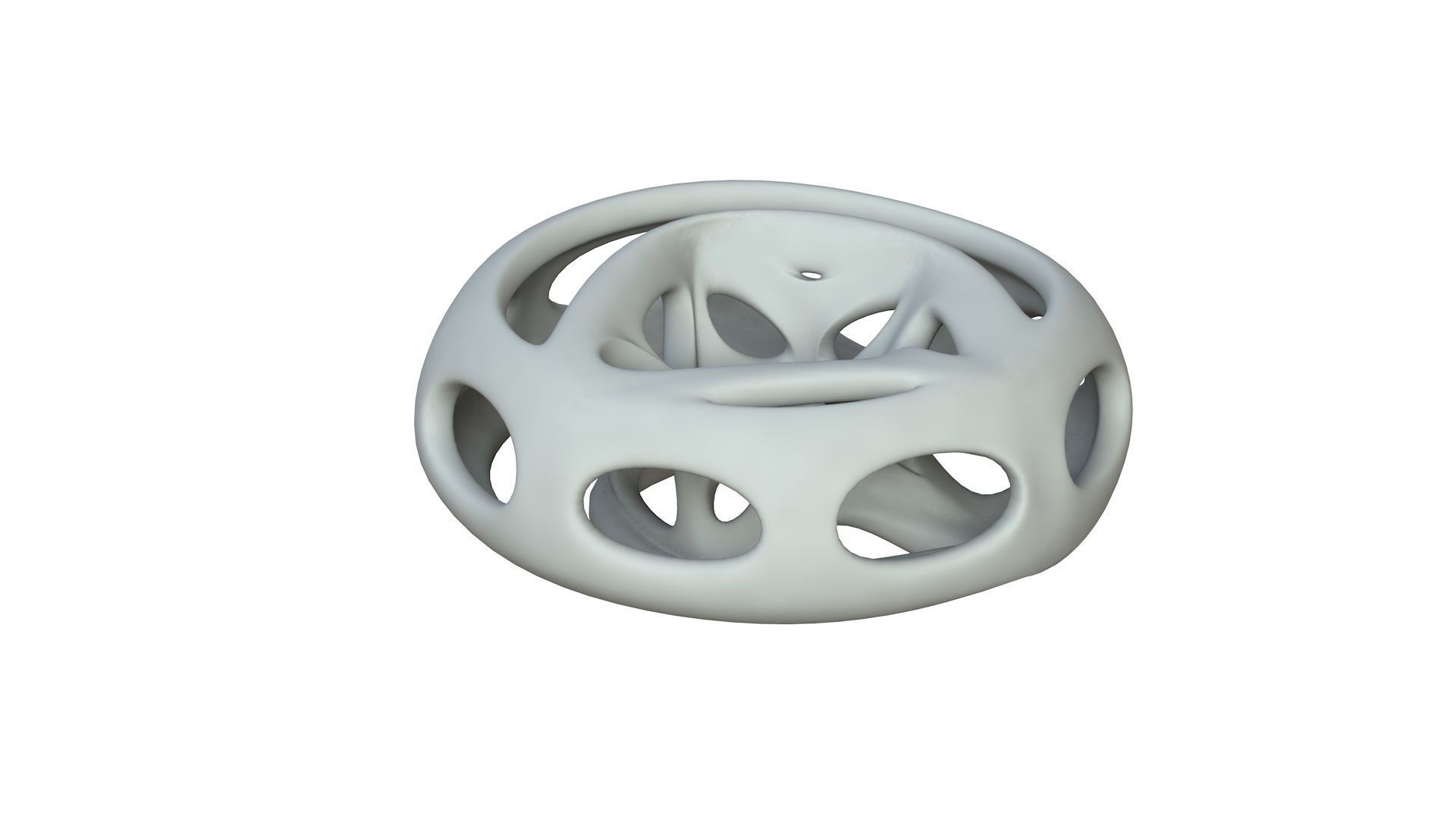 SciFi Cube Object No 65969 Low Poly Shape Low-poly 3D model_2