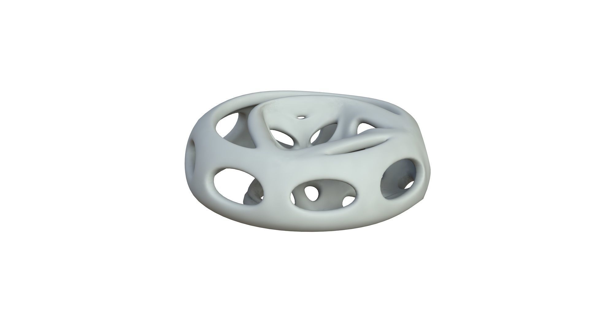 SciFi Cube Object No 65969 Low Poly Shape Low-poly 3D model_3