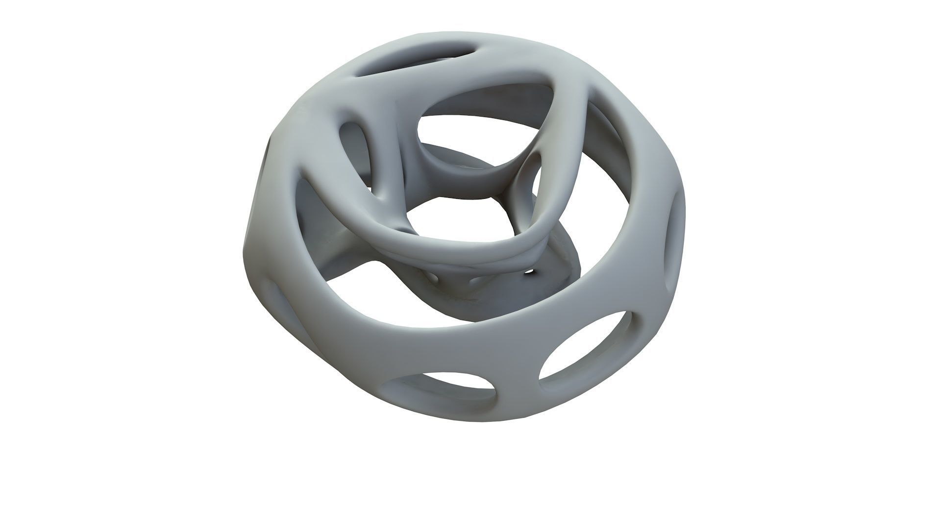 SciFi Cube Object No 65969 Low Poly Shape Low-poly 3D model_15