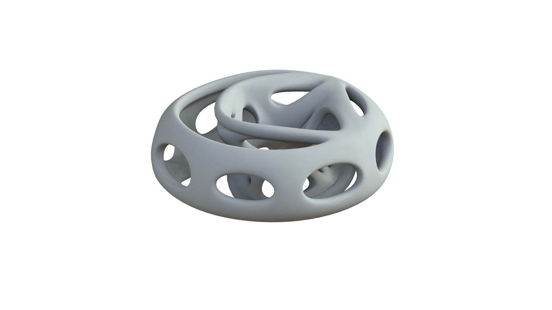 SciFi Cube Object No 65969 Low Poly Shape Low-poly 3D model_6