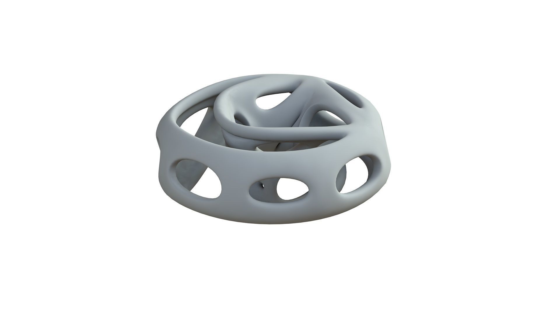 SciFi Cube Object No 65969 Low Poly Shape Low-poly 3D model_7