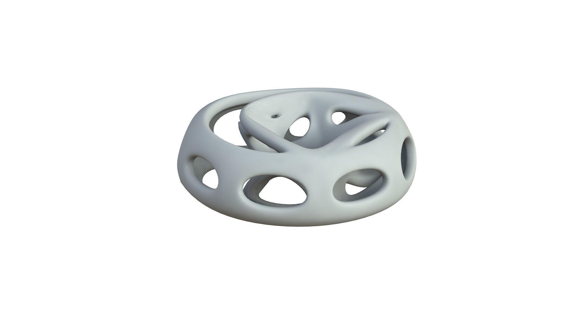 SciFi Cube Object No 65969 Low Poly Shape Low-poly 3D model_4