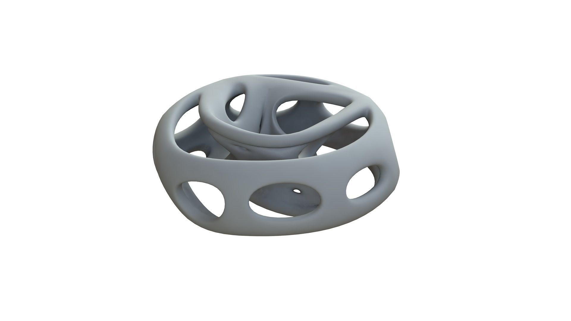 SciFi Cube Object No 65969 Low Poly Shape Low-poly 3D model_10