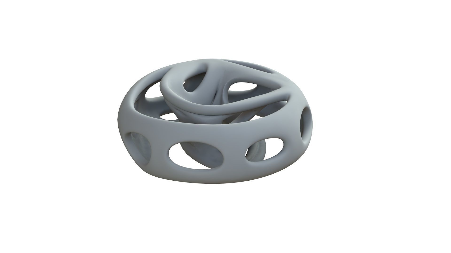 SciFi Cube Object No 65969 Low Poly Shape Low-poly 3D model_9