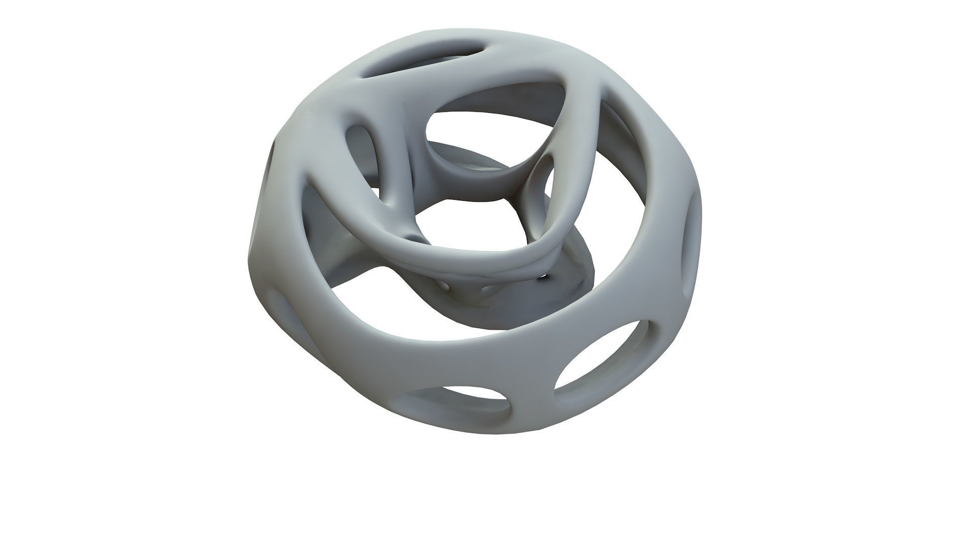 SciFi Cube Object No 65969 Low Poly Shape Low-poly 3D model_16