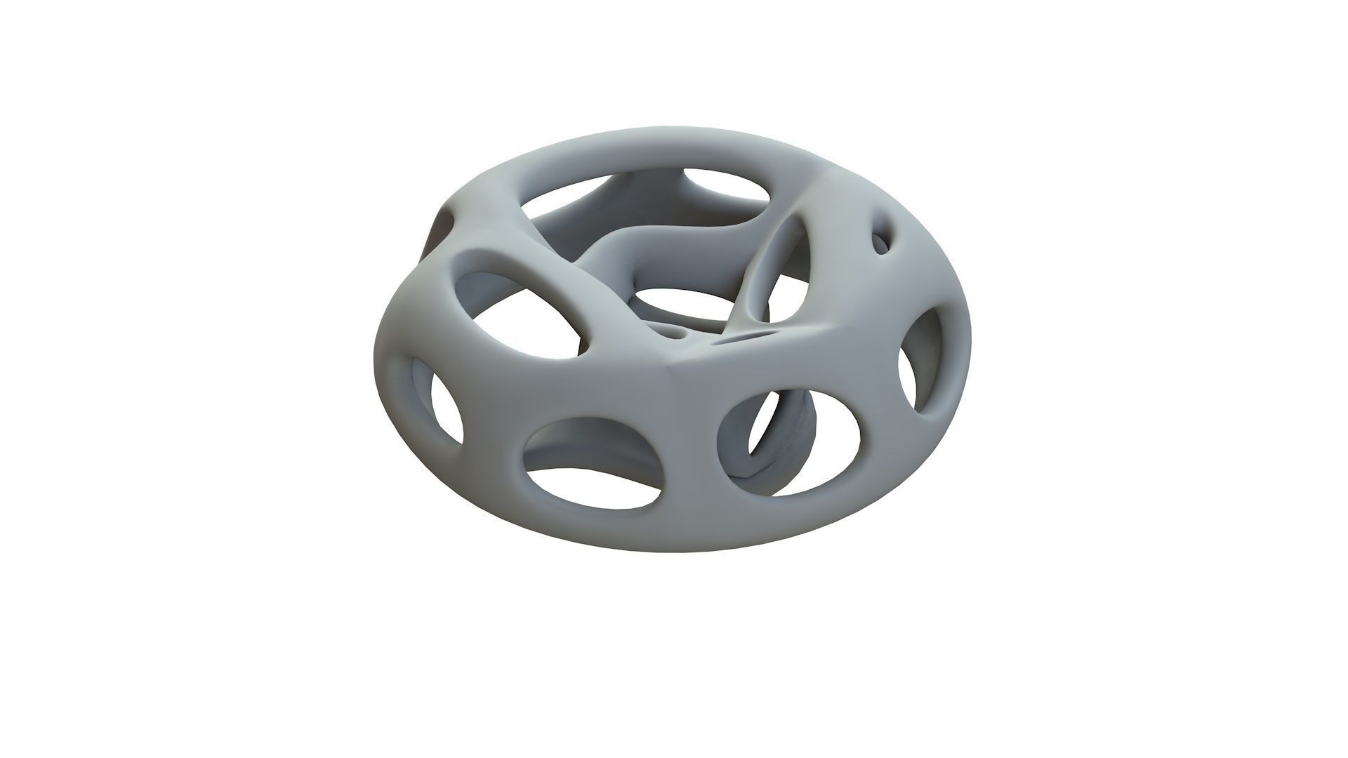 SciFi Cube Object No 65967 Low Poly Shape Low-poly 3D model_13