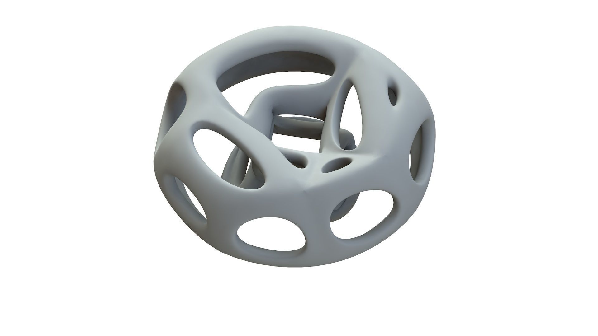 SciFi Cube Object No 65967 Low Poly Shape Low-poly 3D model_15