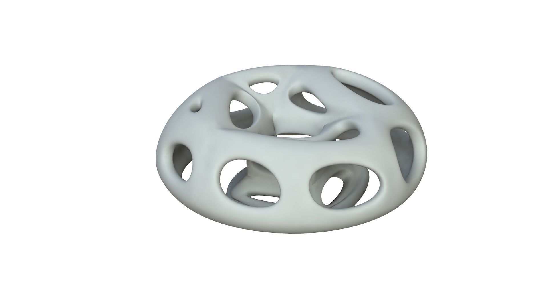 SciFi Cube Object No 65967 Low Poly Shape Low-poly 3D model_2