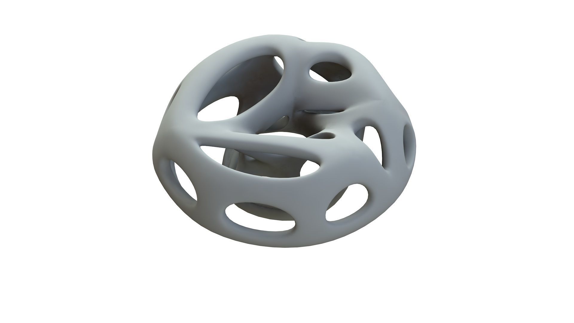 SciFi Cube Object No 65948 Low Poly Shape Low-poly 3D model_14