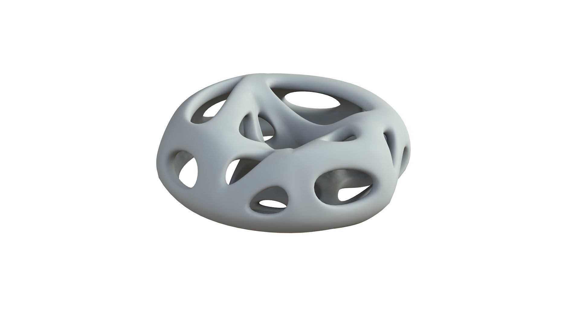 SciFi Cube Object No 65948 Low Poly Shape Low-poly 3D model_6