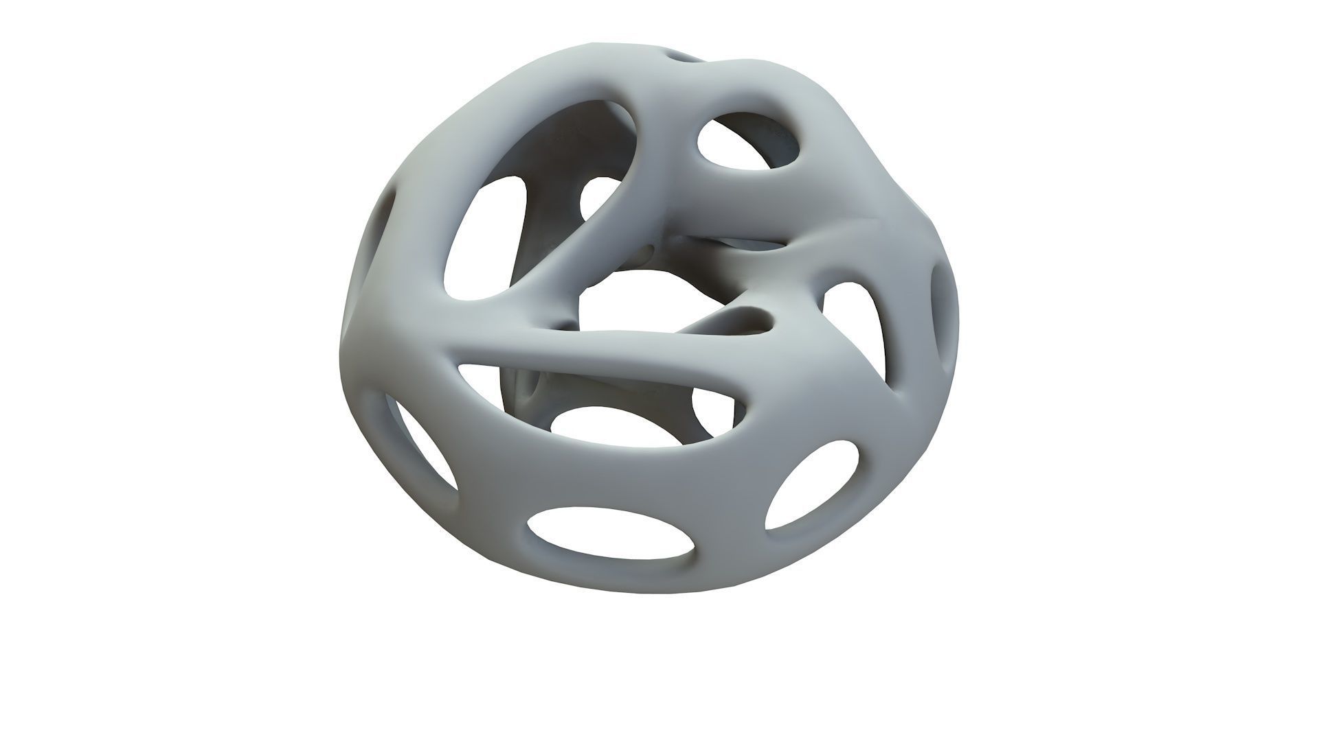 SciFi Cube Object No 65948 Low Poly Shape Low-poly 3D model_16