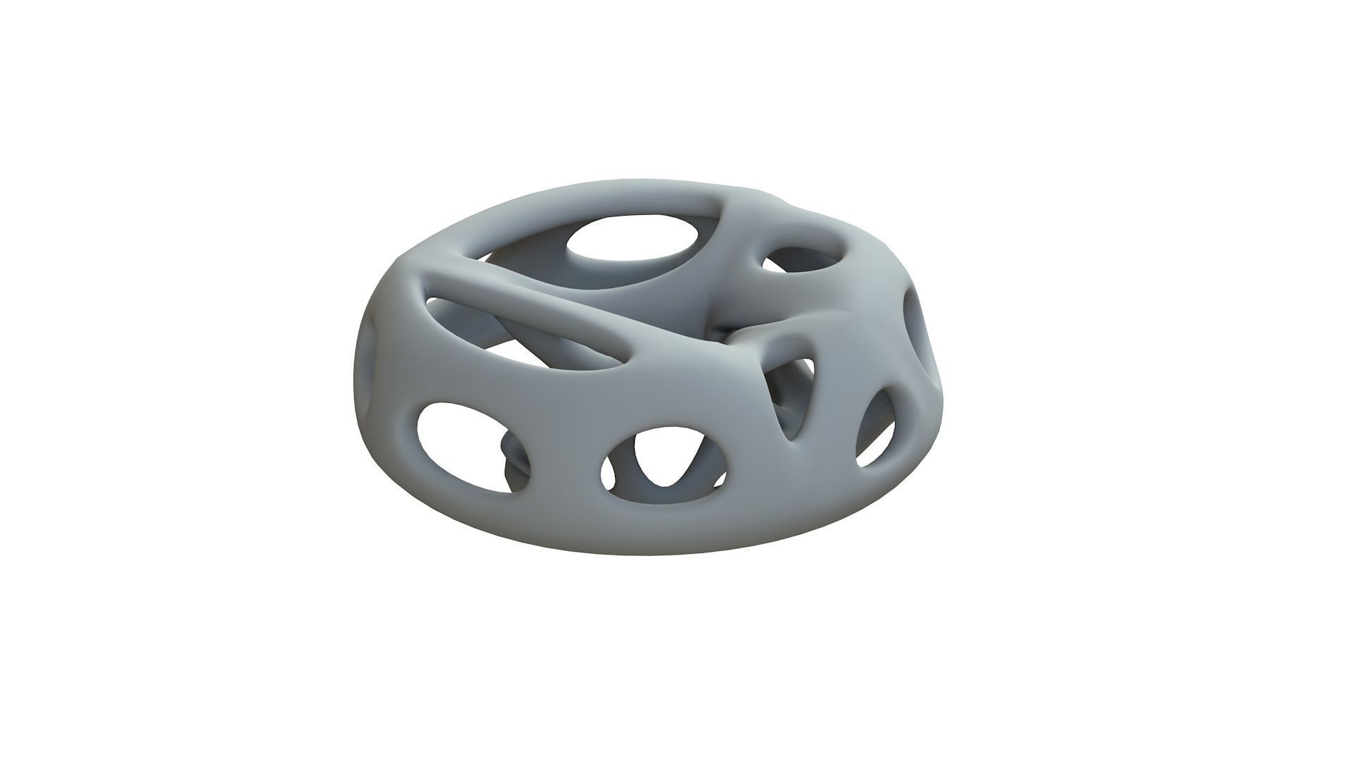 SciFi Cube Object No 65948 Low Poly Shape Low-poly 3D model_10