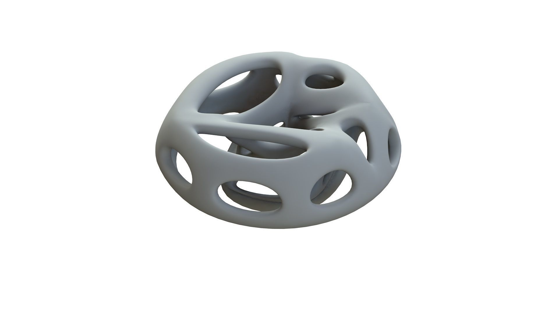 SciFi Cube Object No 65948 Low Poly Shape Low-poly 3D model_13