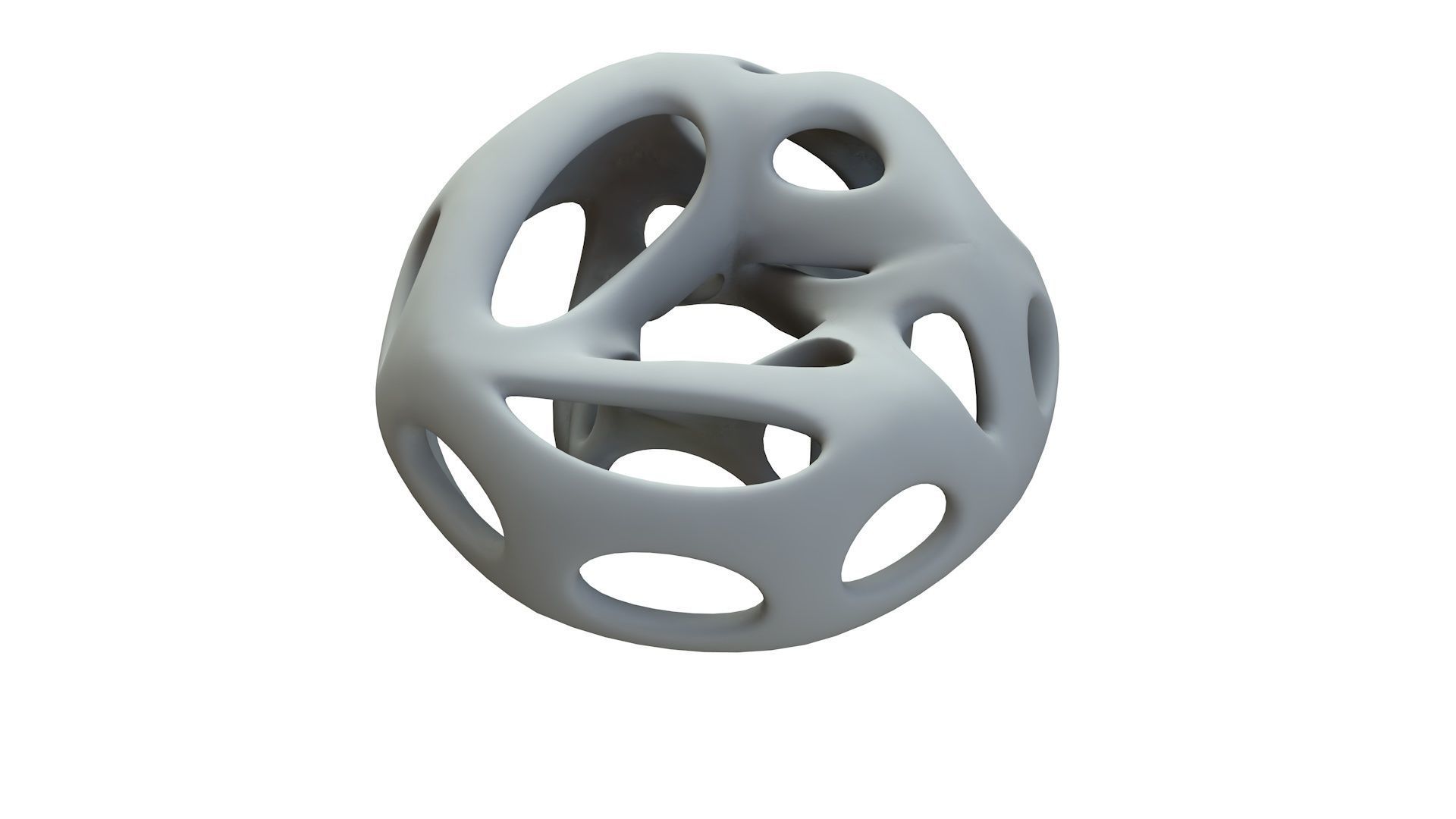 SciFi Cube Object No 65948 Low Poly Shape Low-poly 3D model_15