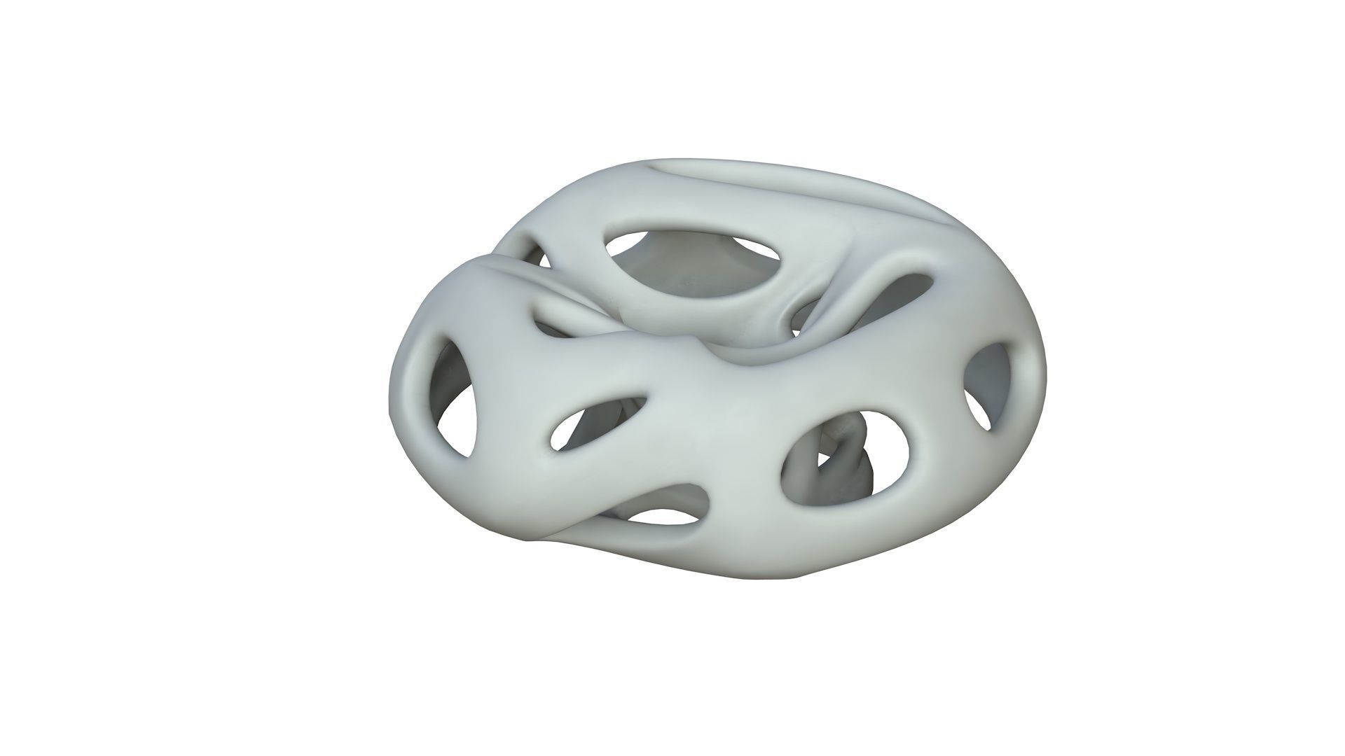 SciFi Cube Object No 65948 Low Poly Shape Low-poly 3D model_2