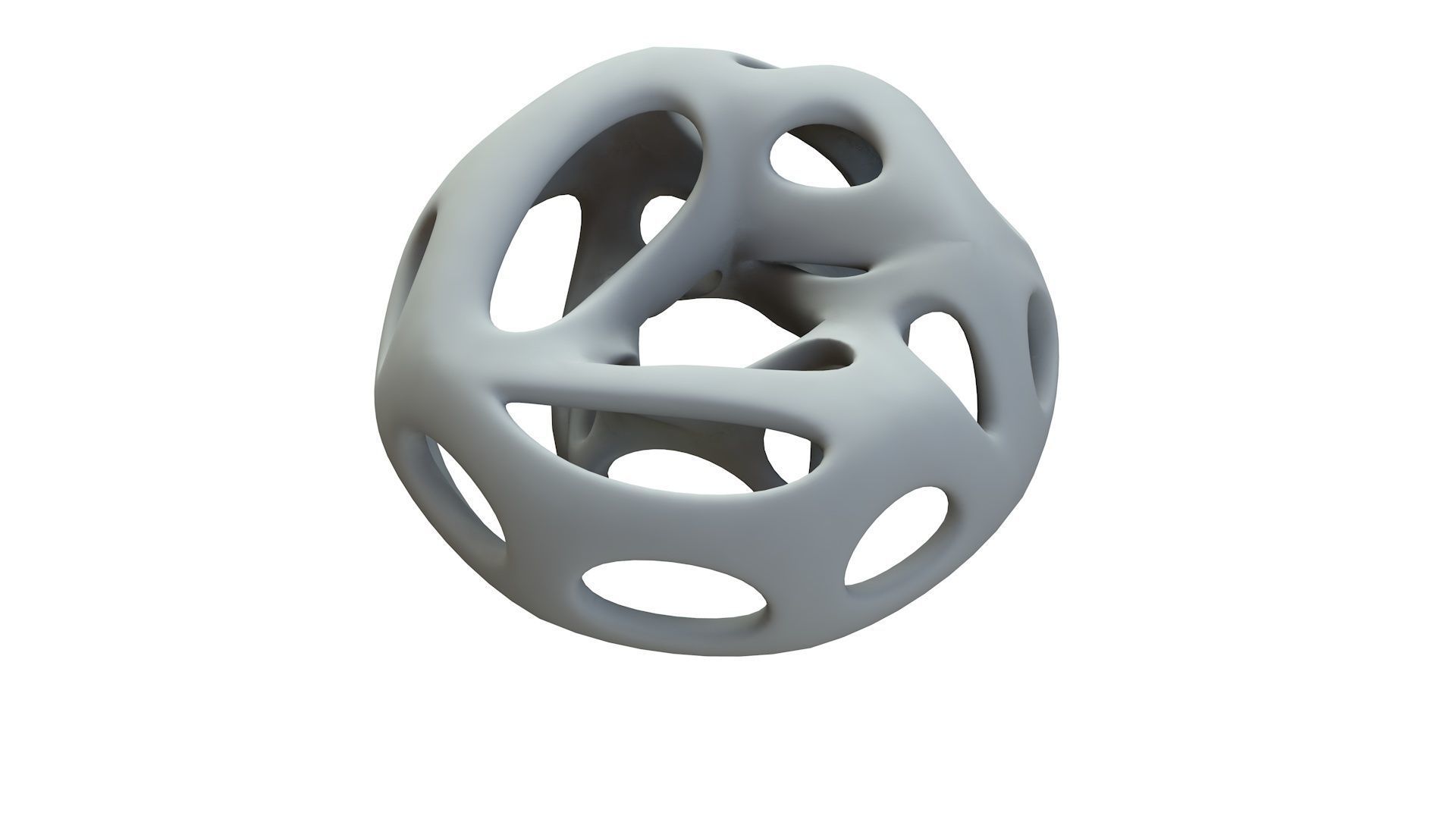 SciFi Cube Object No 65948 Low Poly Shape Low-poly 3D model_17