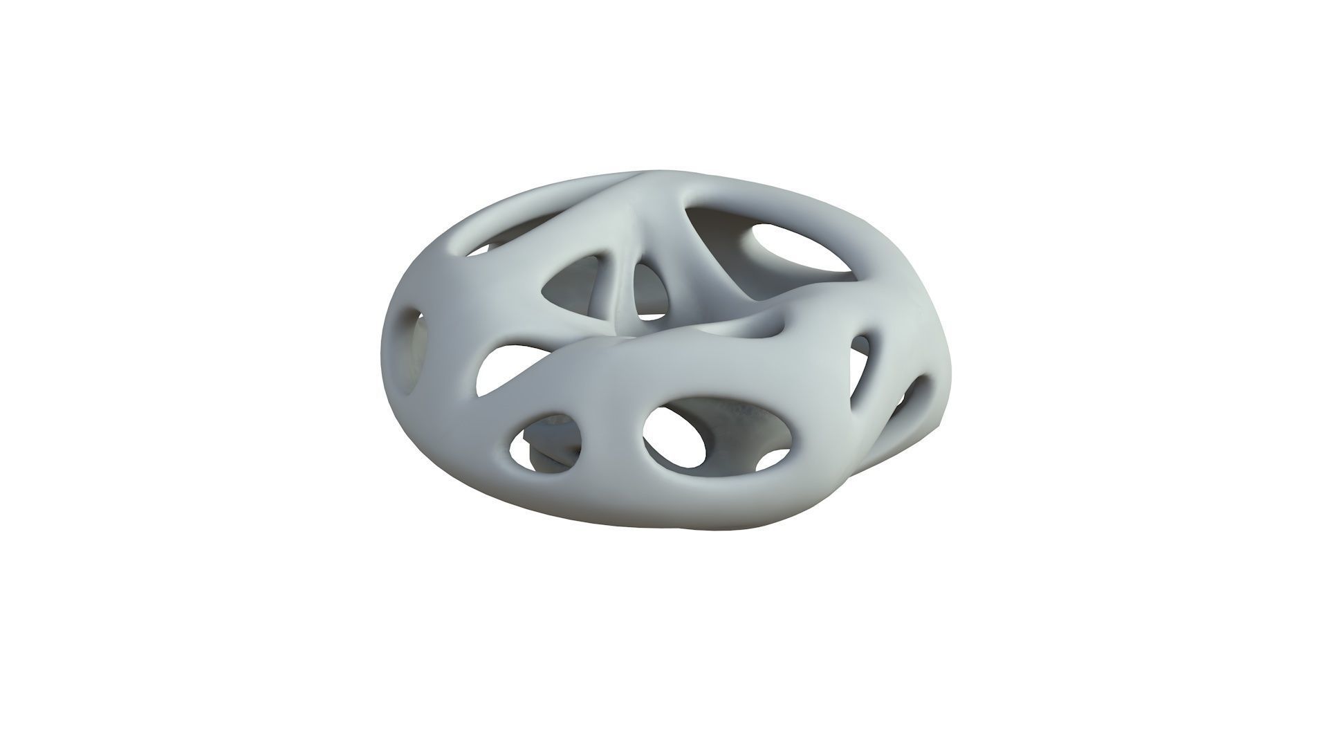 SciFi Cube Object No 65948 Low Poly Shape Low-poly 3D model_5