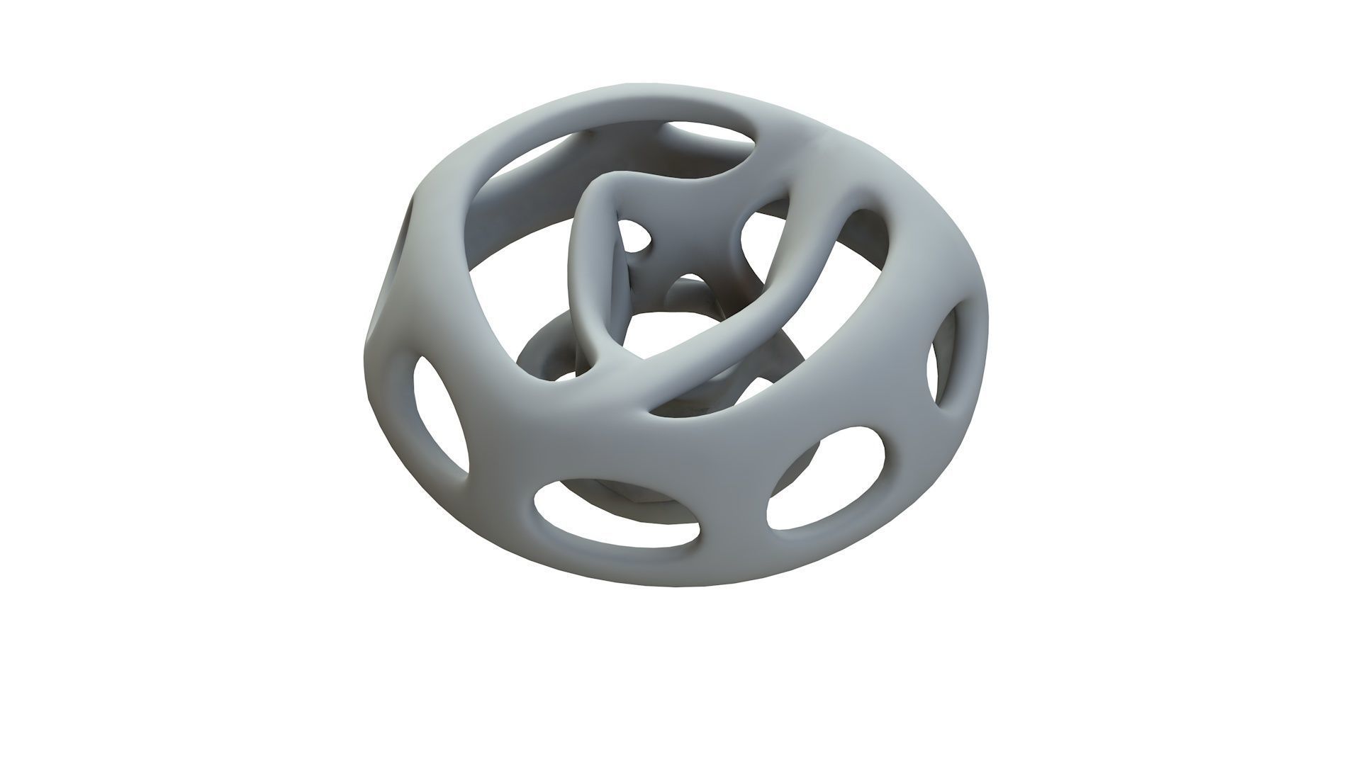 SciFi Cube Object No 65839 Low Poly Shape Low-poly 3D model_14