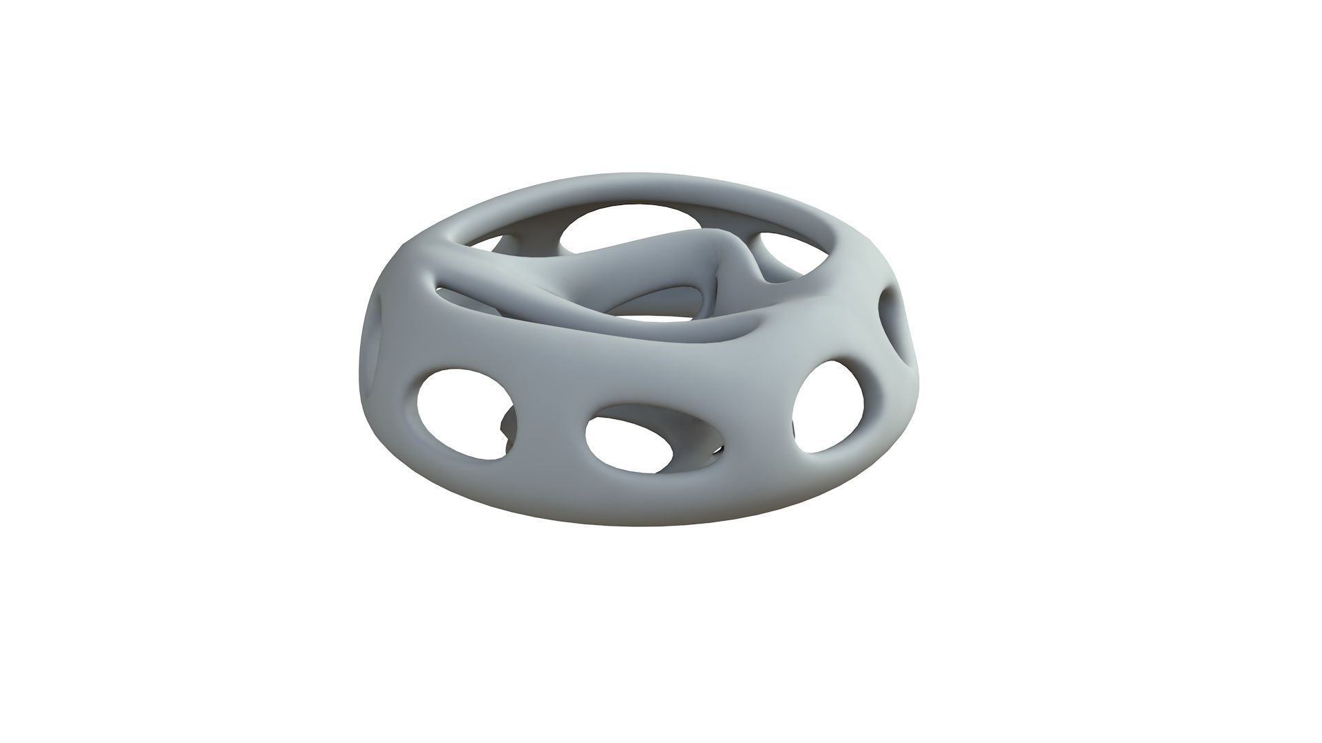 SciFi Cube Object No 65839 Low Poly Shape Low-poly 3D model_7