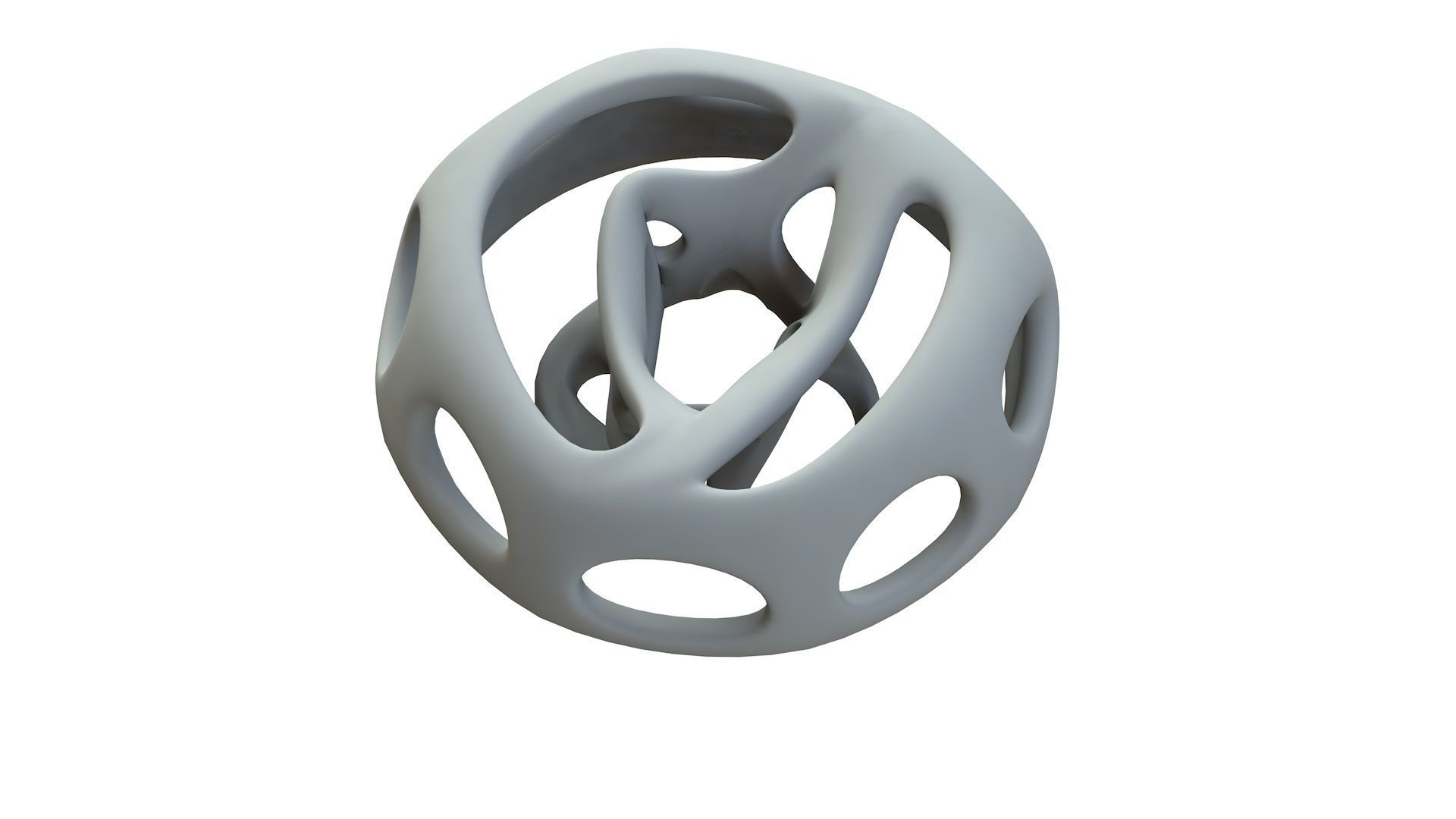 SciFi Cube Object No 65839 Low Poly Shape Low-poly 3D model_16