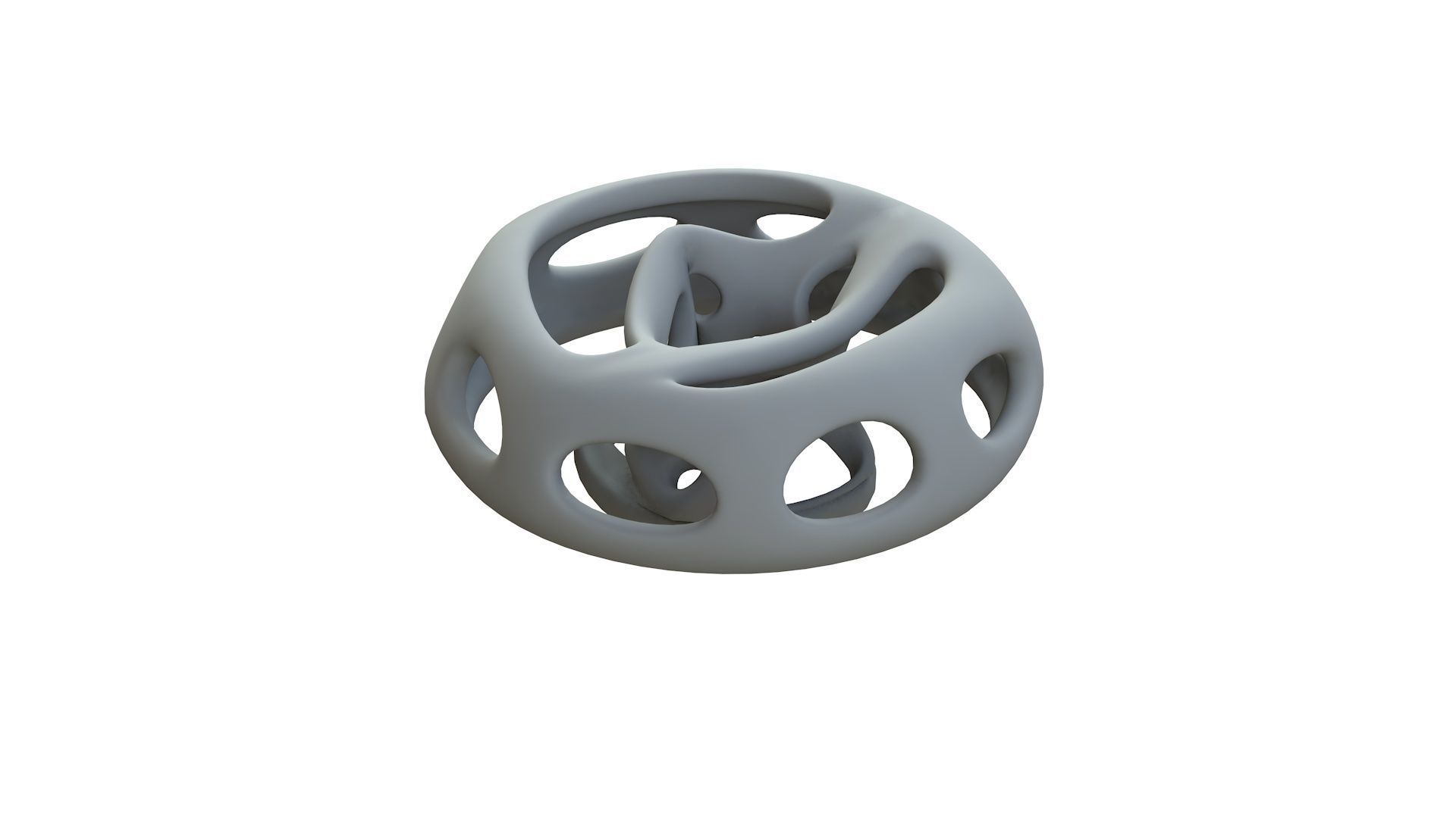 SciFi Cube Object No 65839 Low Poly Shape Low-poly 3D model_12