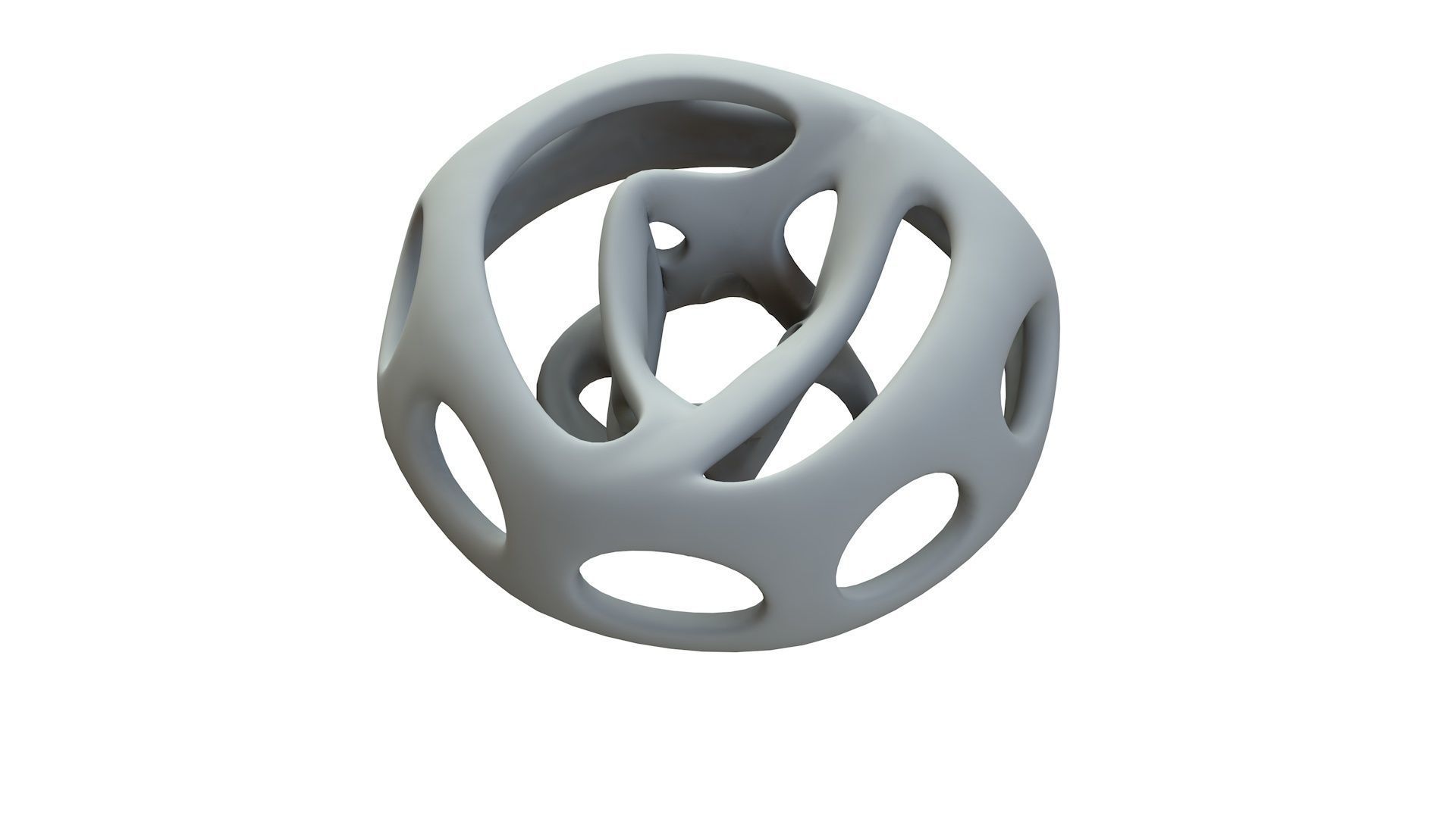 SciFi Cube Object No 65839 Low Poly Shape Low-poly 3D model_15