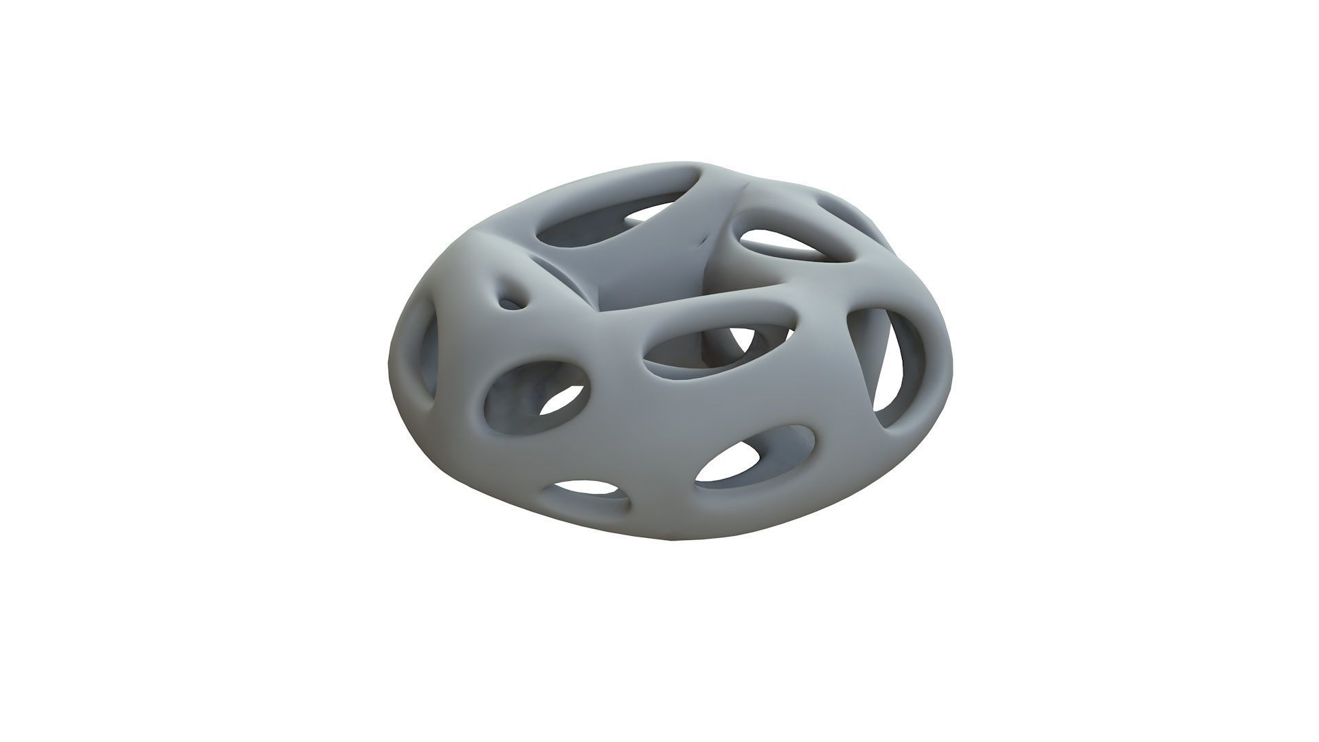 SciFi Cube Object No 65631 Low Poly Shape Low-poly 3D model_11