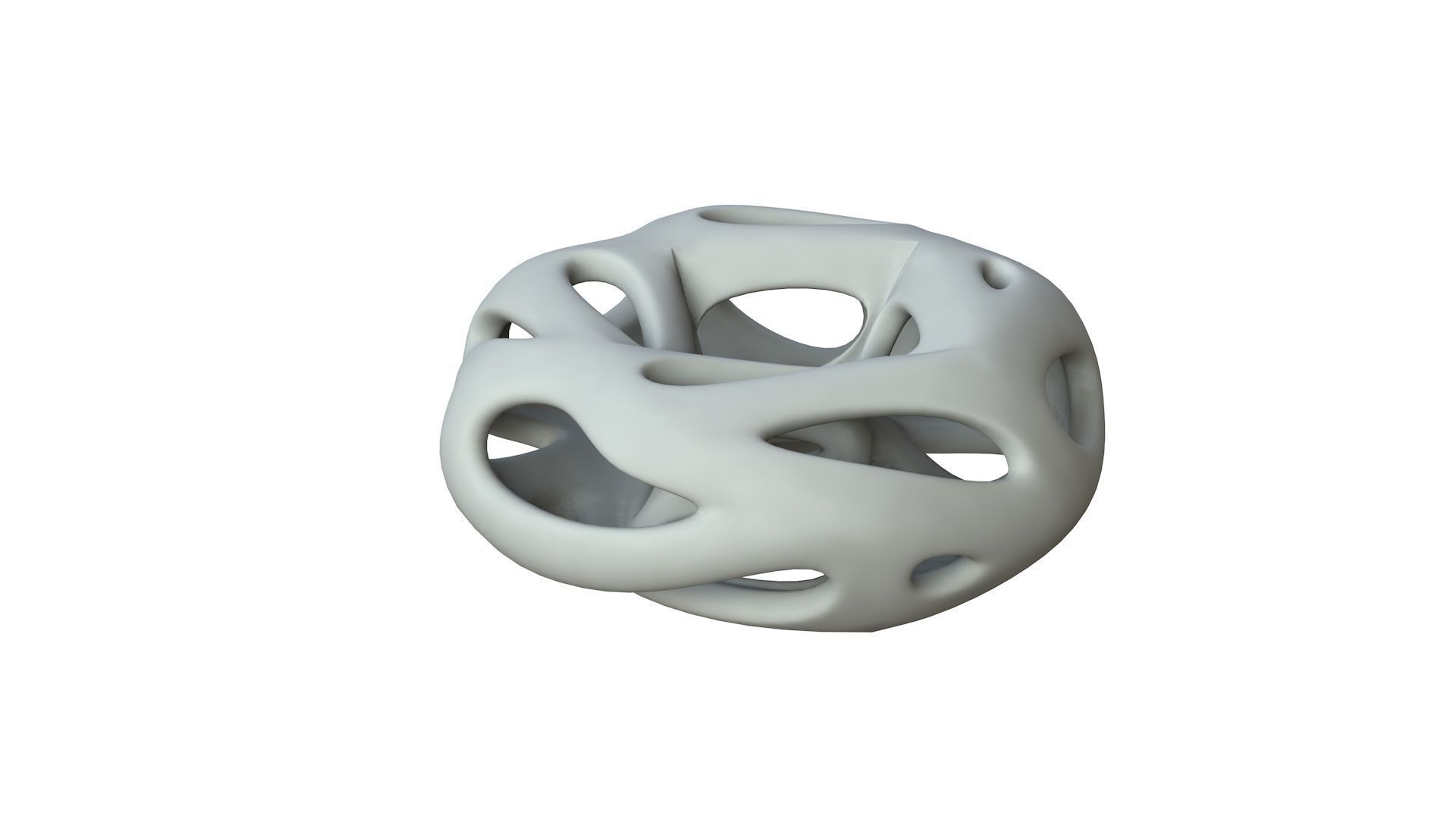 SciFi Cube Object No 65631 Low Poly Shape Low-poly 3D model_1