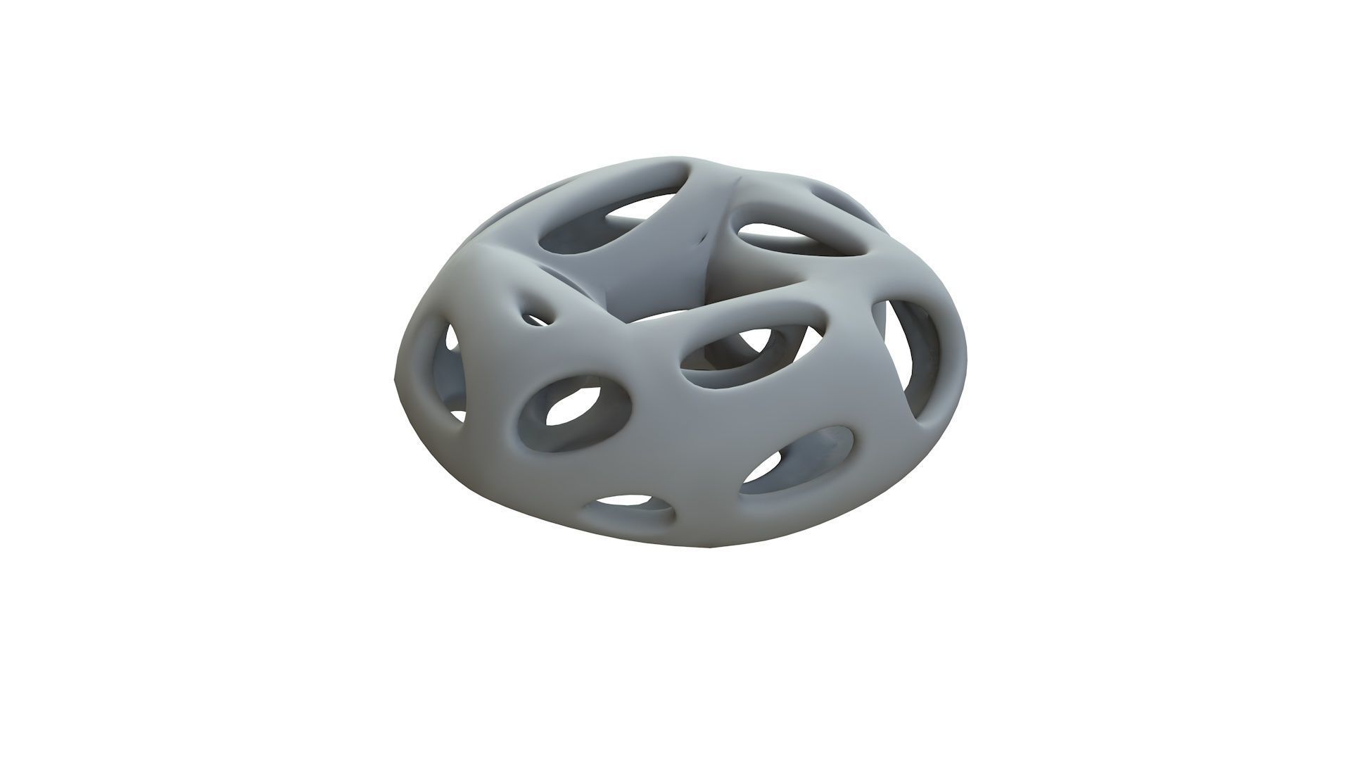 SciFi Cube Object No 65631 Low Poly Shape Low-poly 3D model_12