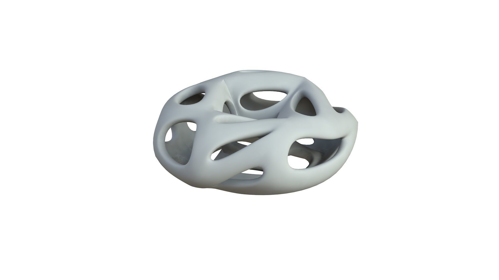 SciFi Cube Object No 65631 Low Poly Shape Low-poly 3D model_4