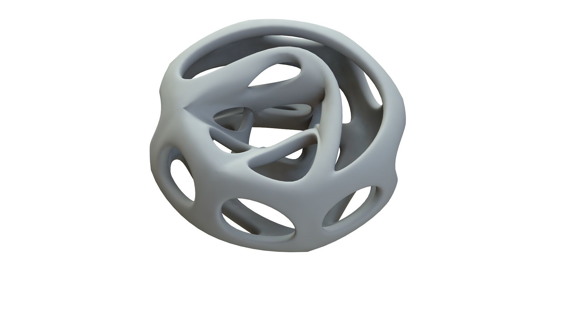 SciFi Cube Object No 65619 Low Poly Shape Low-poly 3D model_15