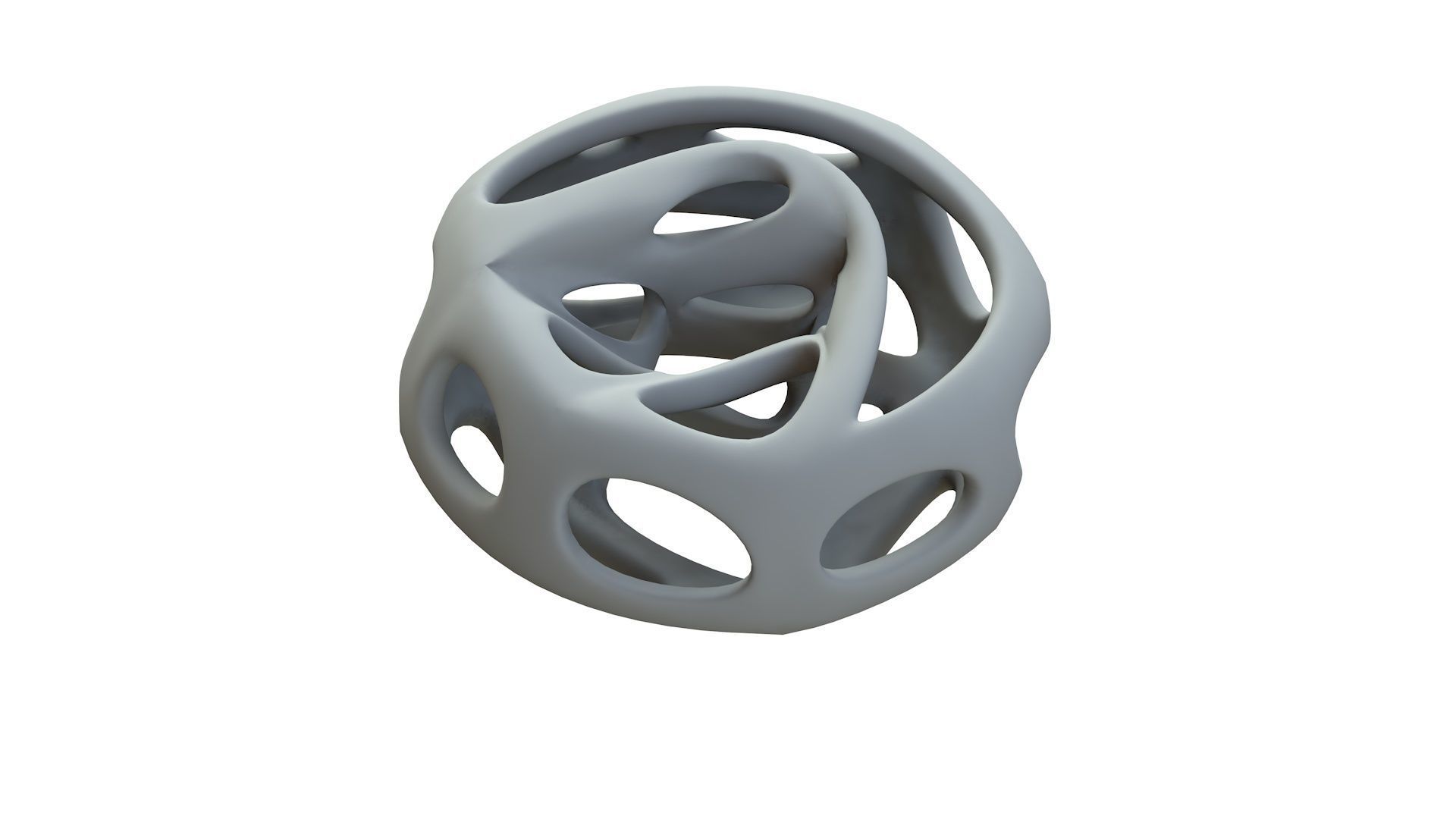 SciFi Cube Object No 65619 Low Poly Shape Low-poly 3D model_14