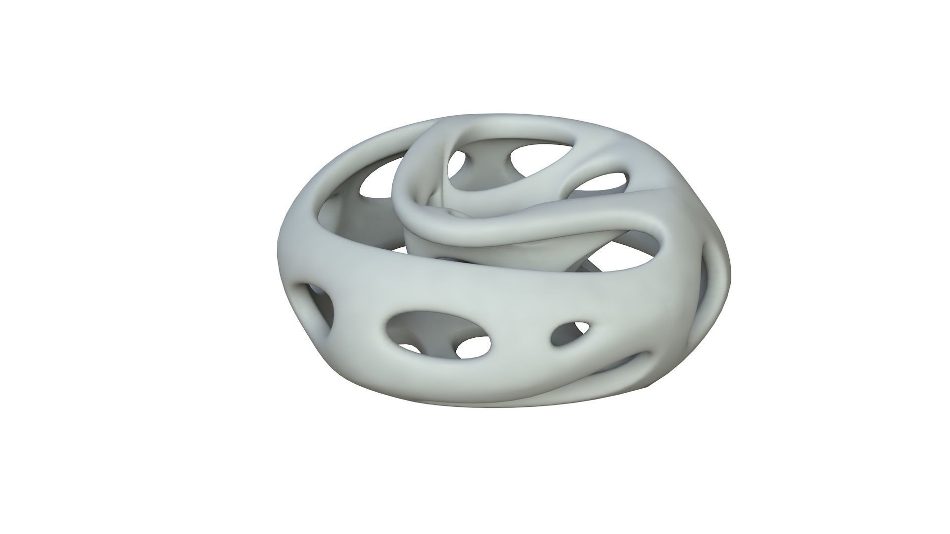 SciFi Cube Object No 65619 Low Poly Shape Low-poly 3D model_2