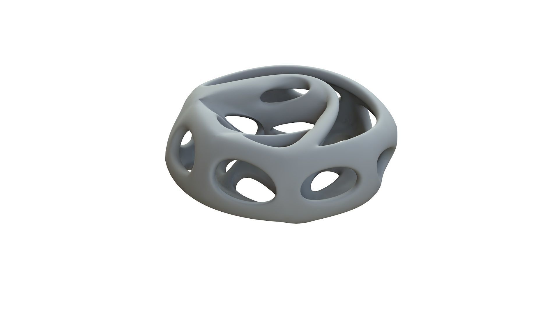 SciFi Cube Object No 65619 Low Poly Shape Low-poly 3D model_12