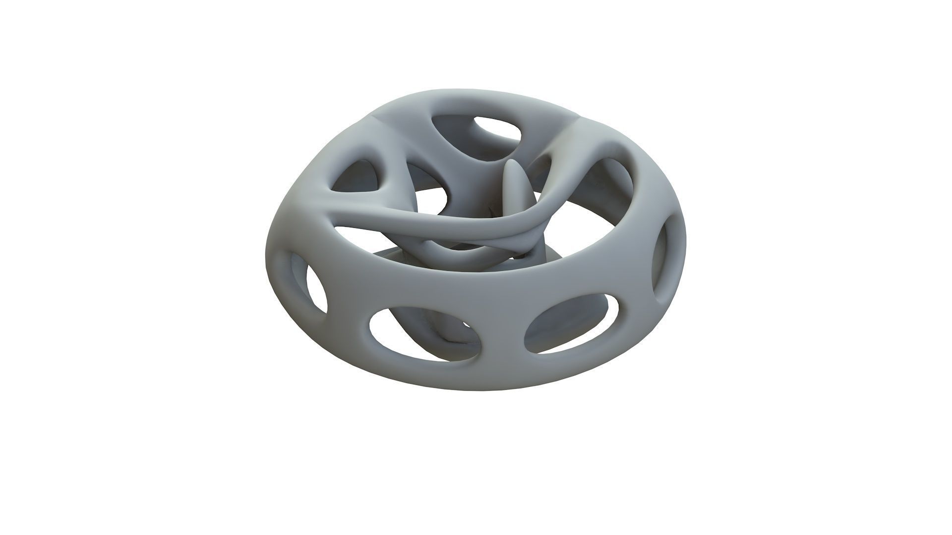 SciFi Cube Object No 65497 Low Poly Shape Low-poly 3D model_13