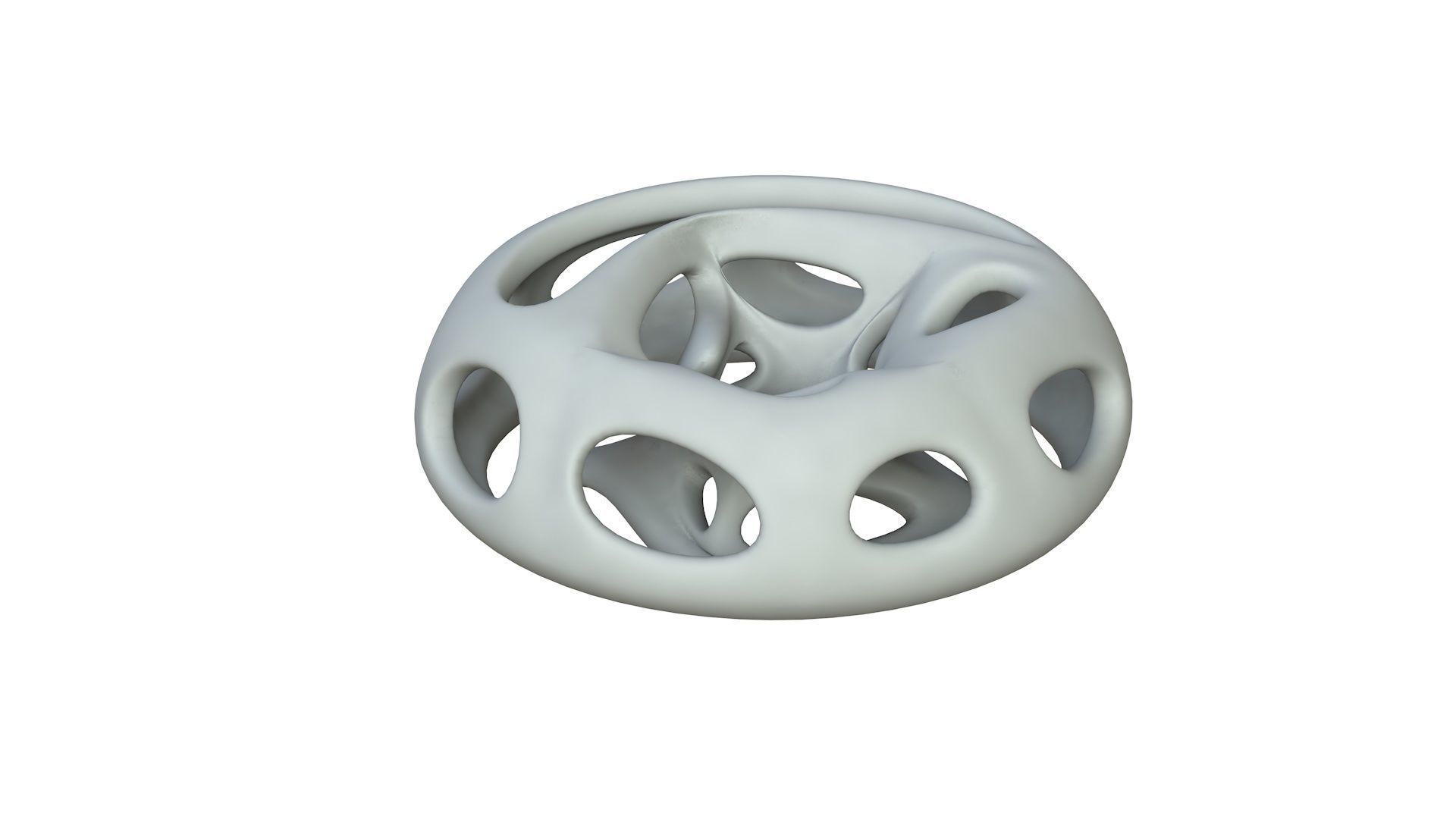 SciFi Cube Object No 65497 Low Poly Shape Low-poly 3D model_2