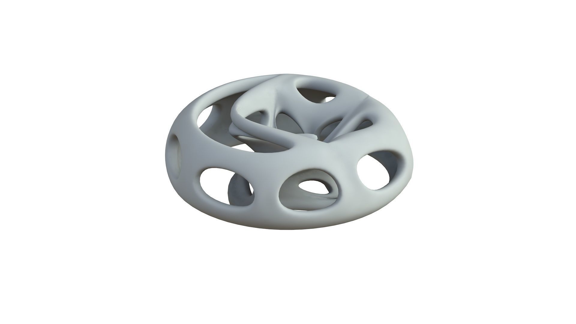 SciFi Cube Object No 65497 Low Poly Shape Low-poly 3D model_5