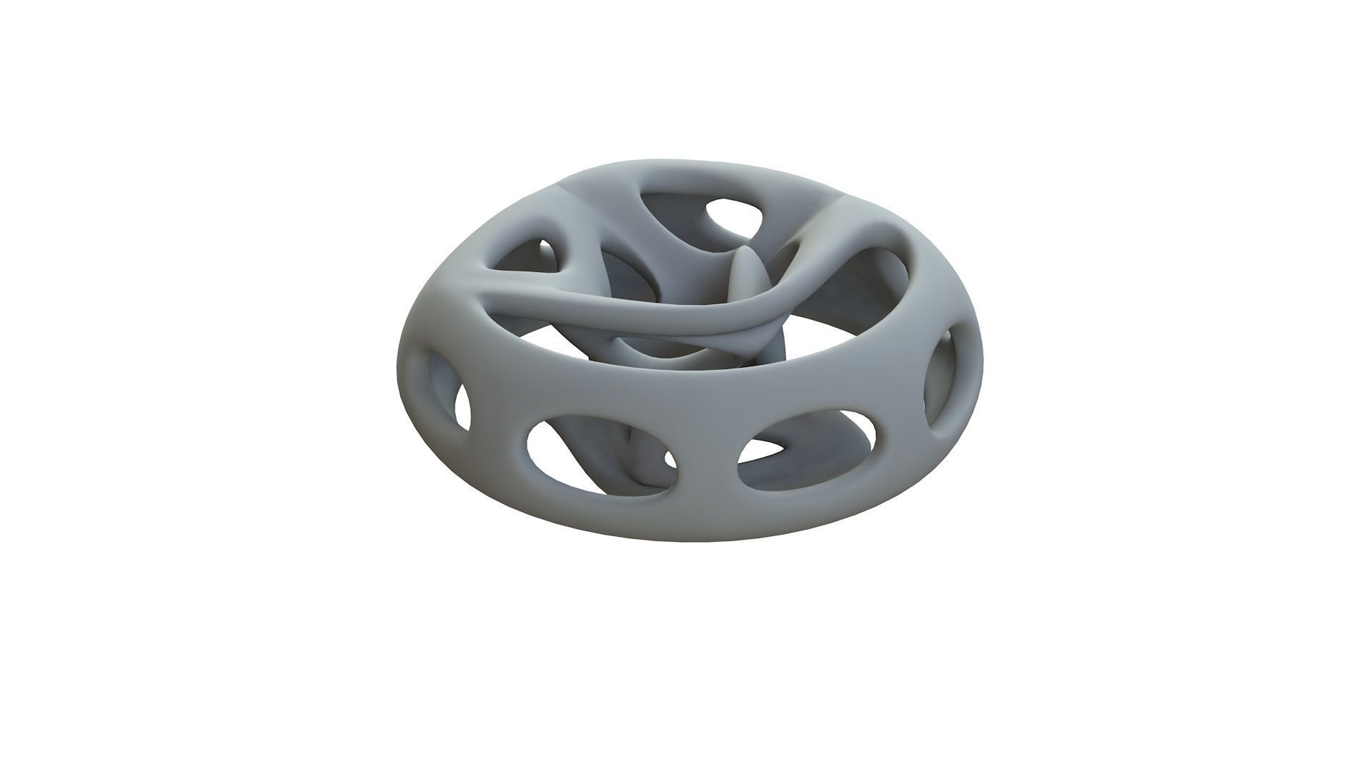 SciFi Cube Object No 65497 Low Poly Shape Low-poly 3D model_12