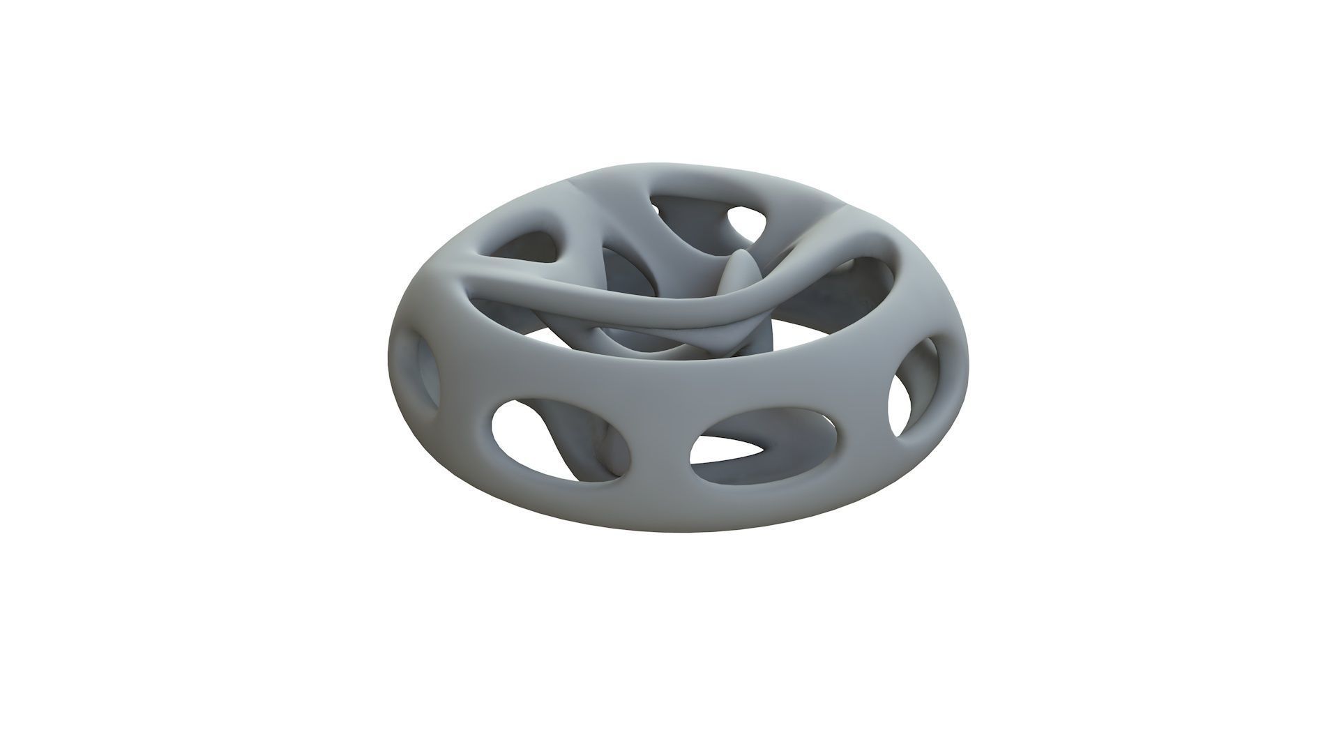 SciFi Cube Object No 65497 Low Poly Shape Low-poly 3D model_11