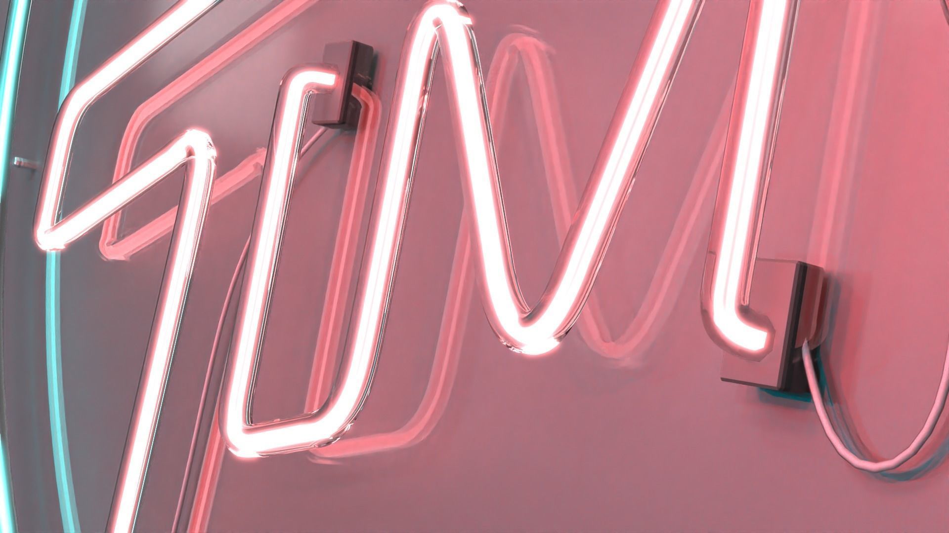 Good Times - Neon Sign 3D model_2